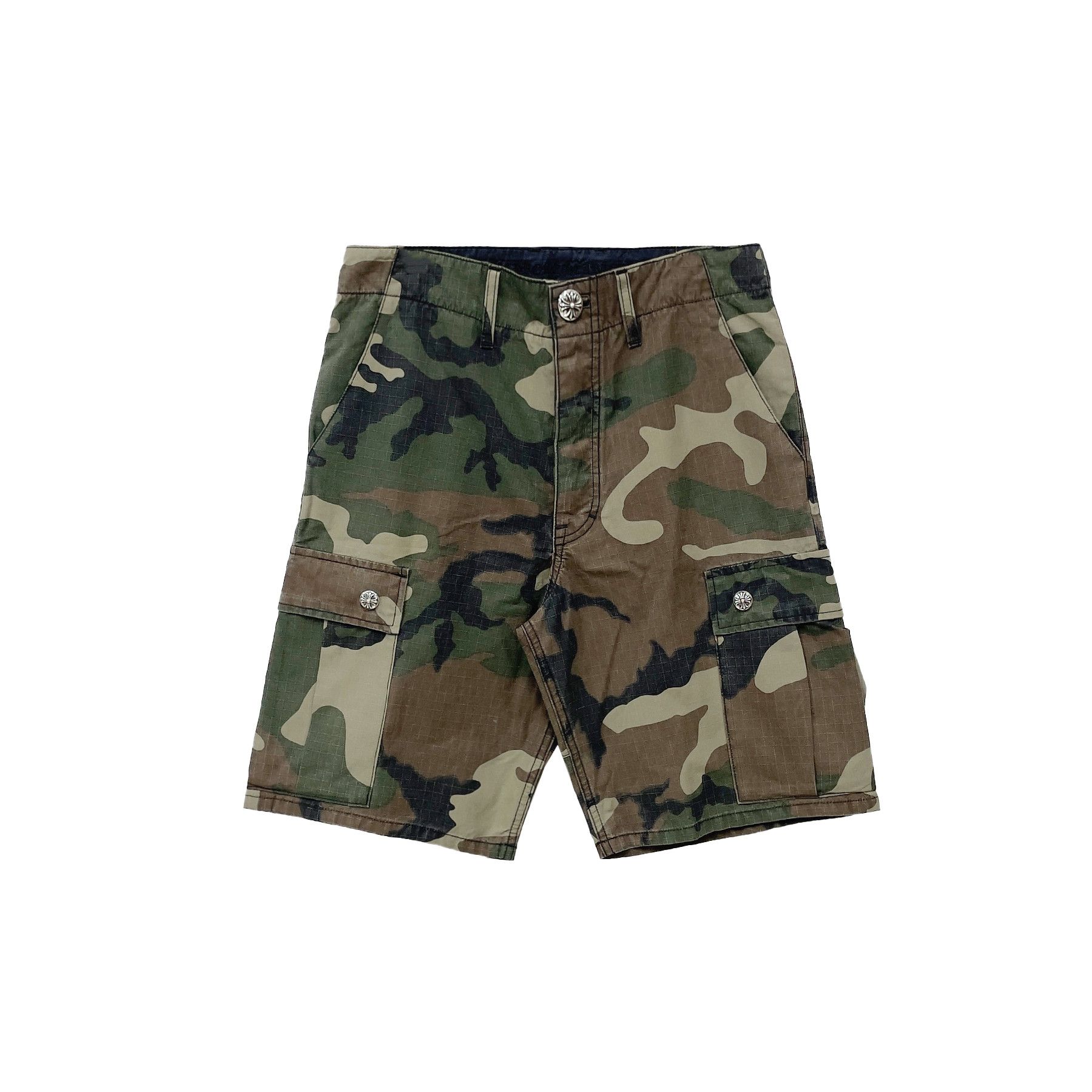 Chrome Hearts Chrome Hearts Camouflage Shorts Size US 32 / EU 48 - 1 Thumbnail