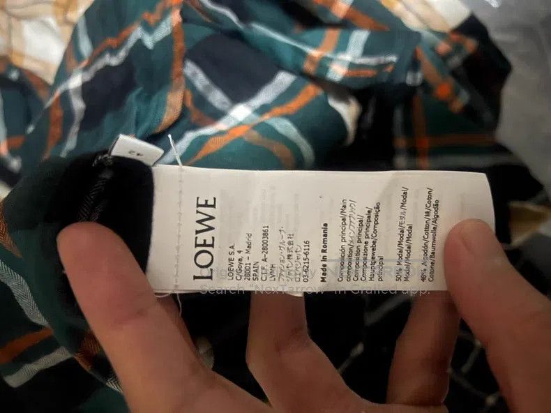 Loewe Loewe Patchwork leather brand logo letter shirt Size M / US 6-8 / IT 42-44 - 6 Thumbnail