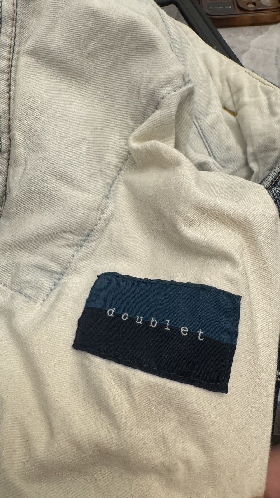 Doublet Doublet Wide leg denim jeans Size US 31 - 4 Thumbnail