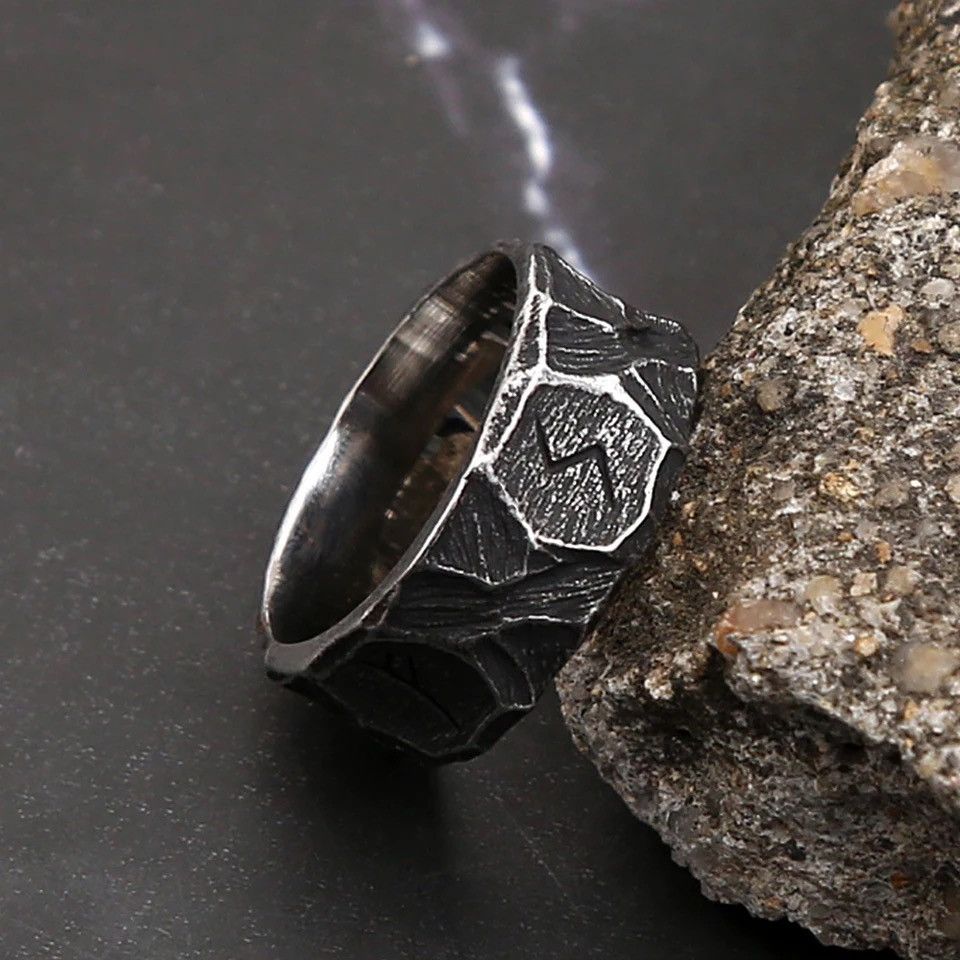 Jewelry × Vintage Vintage Nordic Viking Rune Rings Size ONE SIZE - 3 Thumbnail
