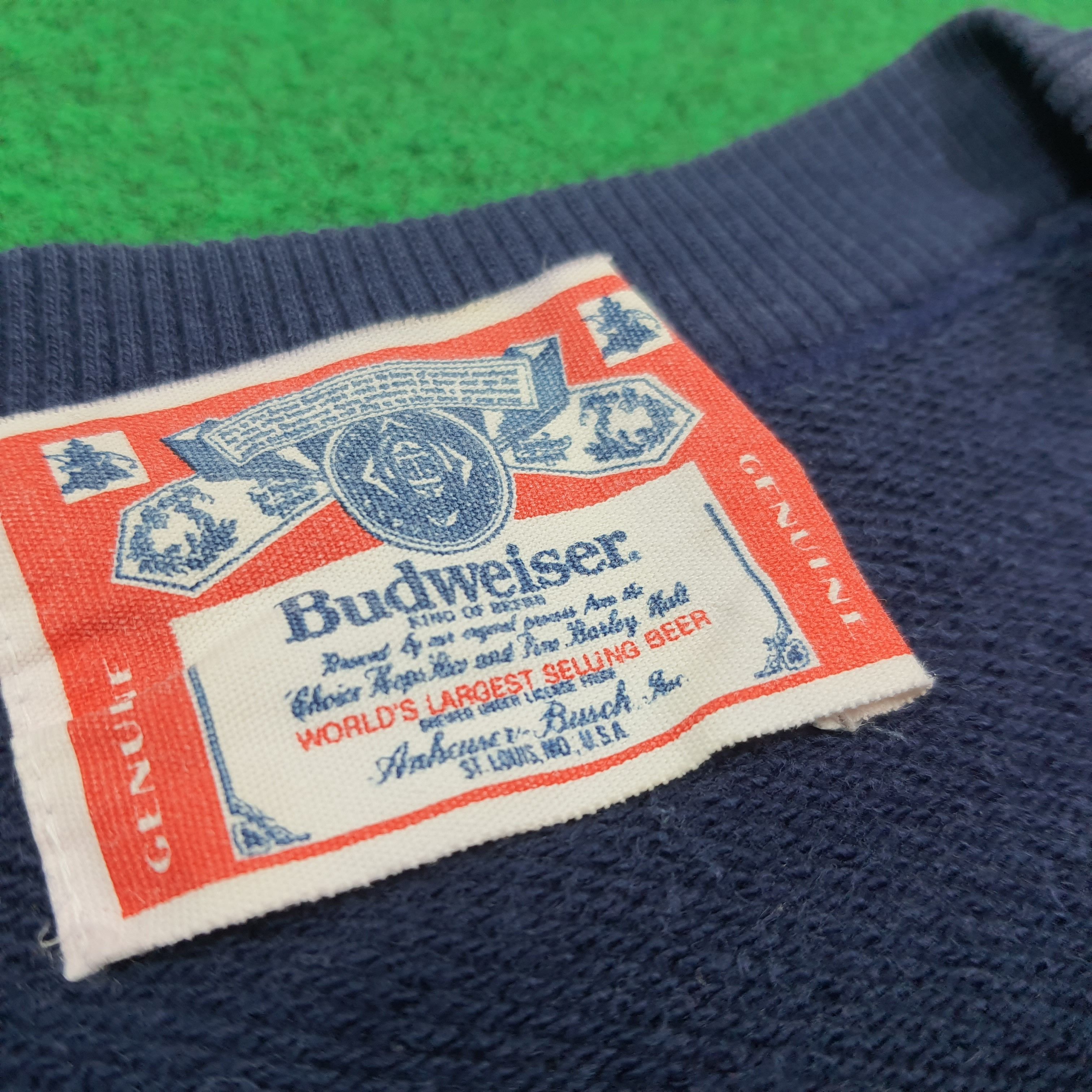 Budweiser Vintage Budweiser King of Beers Sweatshirt C290N29 Size US S / EU 44-46 / 1 - 5 Thumbnail