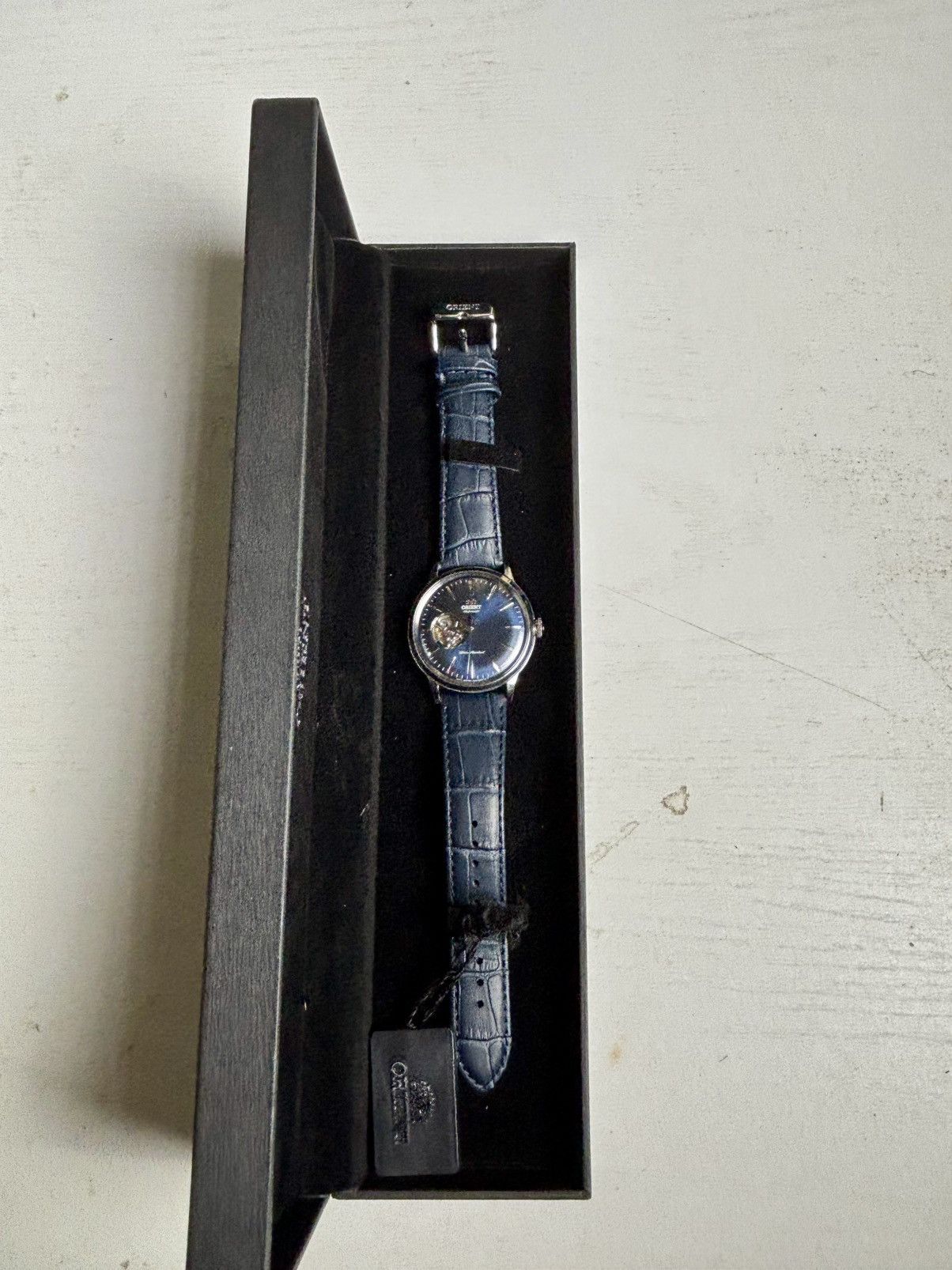 Orient Orient Bambino Open Heart RA-AG0005L with Box and Receip Size 38 - 3 Thumbnail