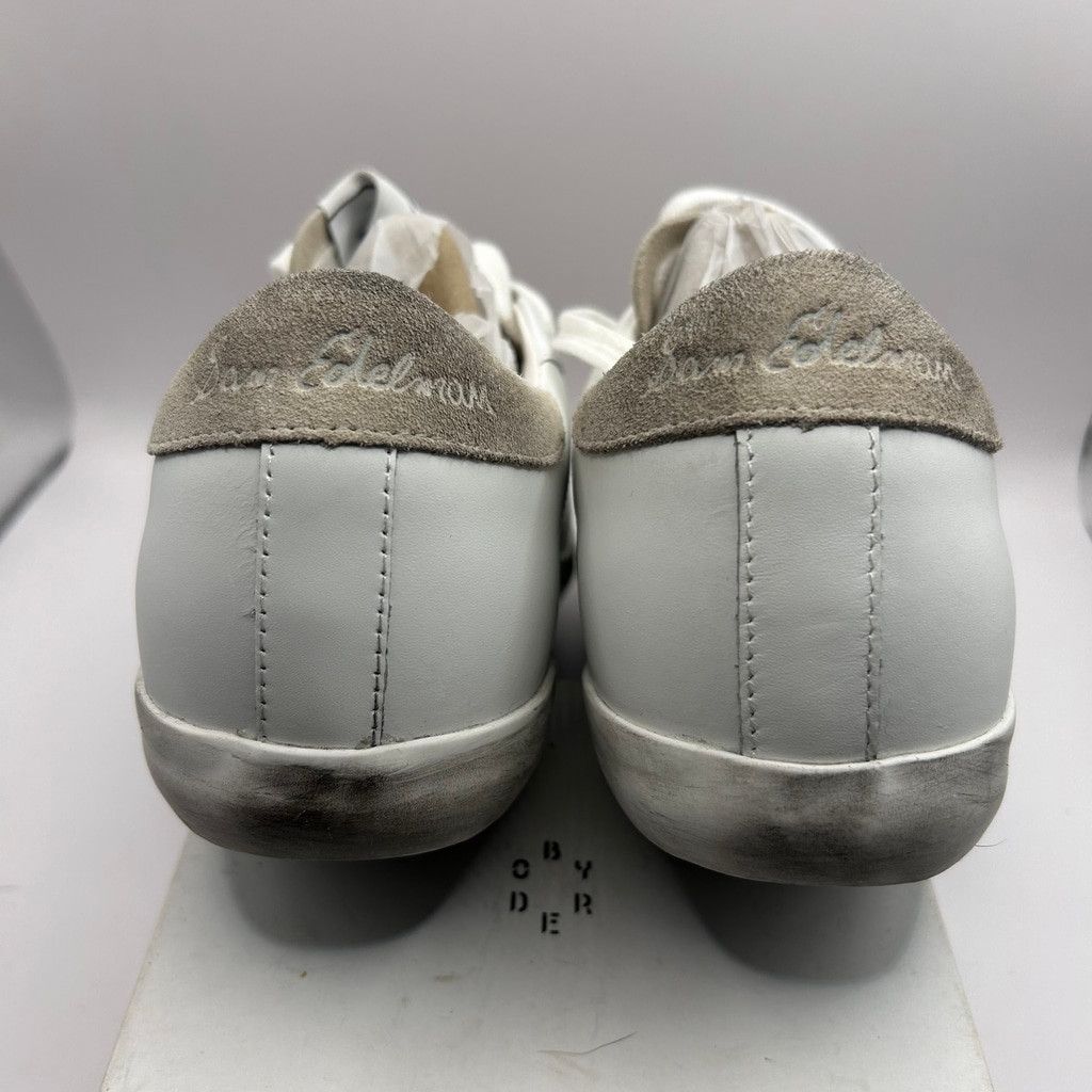 Sam Edelman Women's Sam Edelman Leather Sneakers,White, 6M Size US 6 / IT 36 - 7 Thumbnail