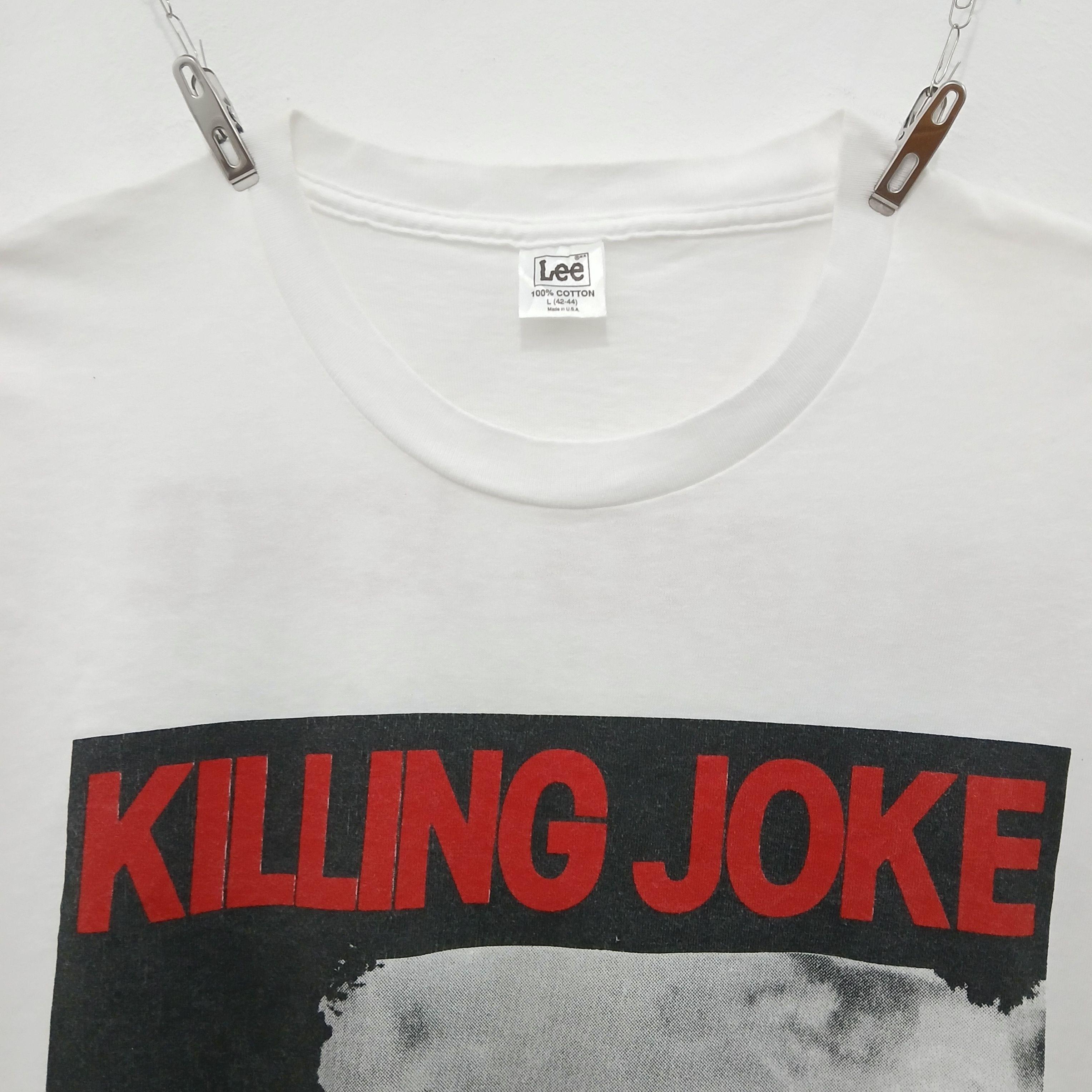 Vintage KILLING JOKE Band Vintage Tee 90's *Rare Size US L / EU 52-54 / 3 - 8 Thumbnail