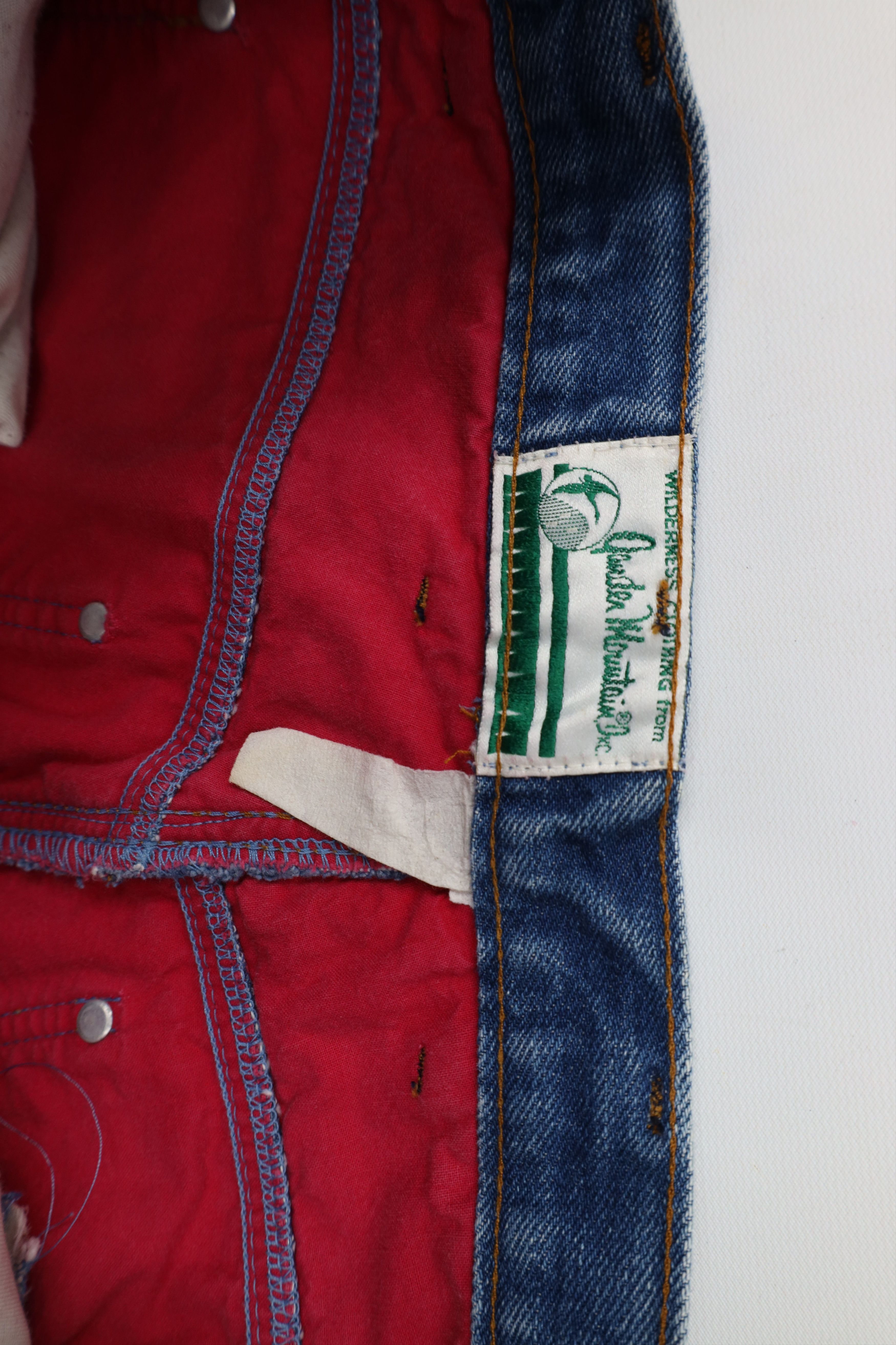 Vintage Vintage 80s 90s Gander Mountain Cloth Lined Wide Leg Jeans Size US 34 / EU 50 - 10 Thumbnail