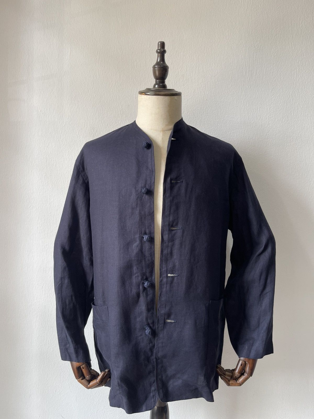 Issey Miyake 80s Issey Miyake Plantation Traditional Chinese Style C2 Size US L / EU 52-54 / 3 - 3 Thumbnail