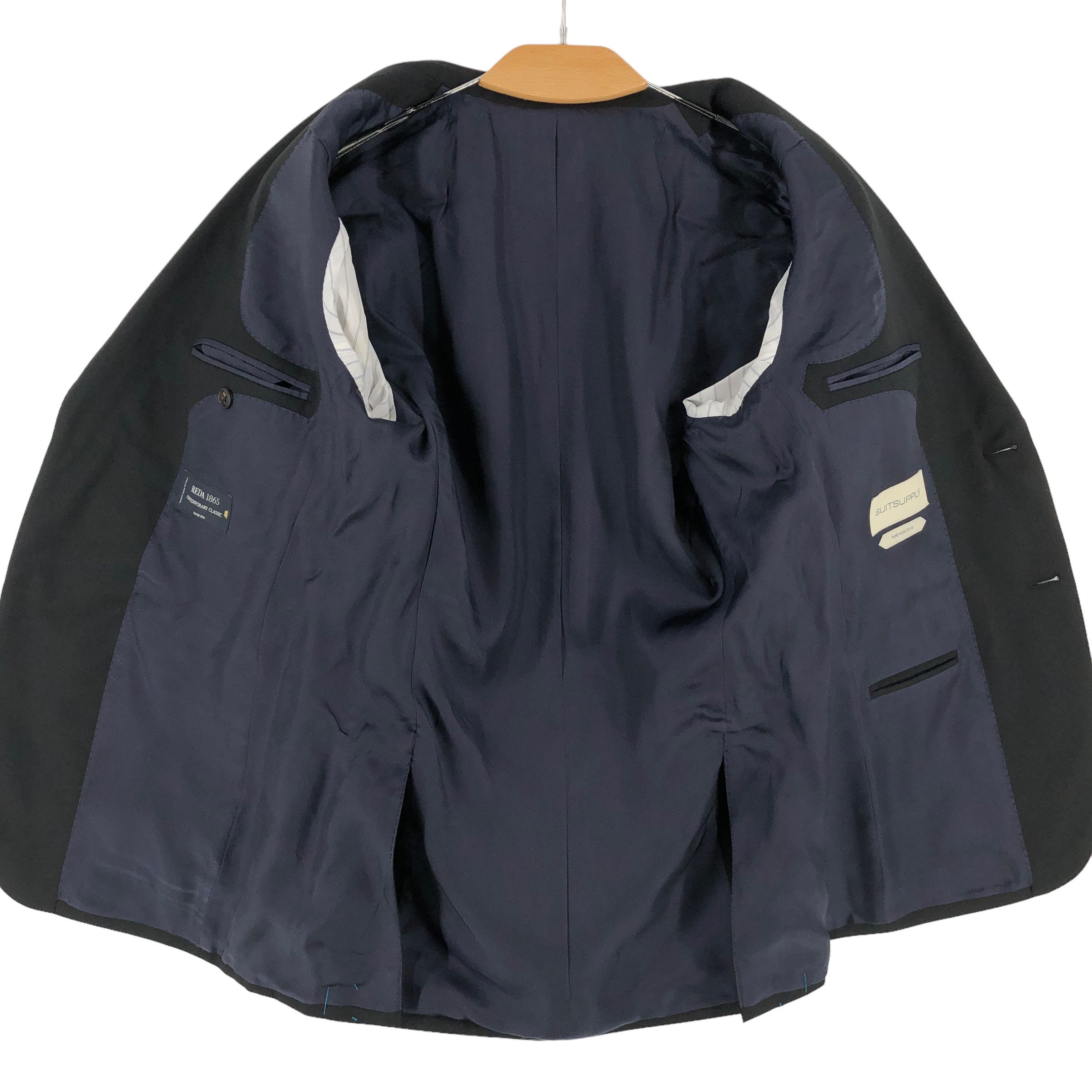 Suitsupply Napoli Single Breasted Wool Blazer Size EU:48; UK:38; US:38R Size 38R - 3 Thumbnail