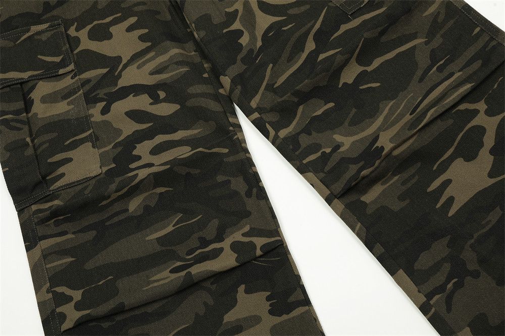 Japanese Brand × Jean Men's American high street cargo camouflage casual jeans Size US 32 / EU 48 - 5 Thumbnail