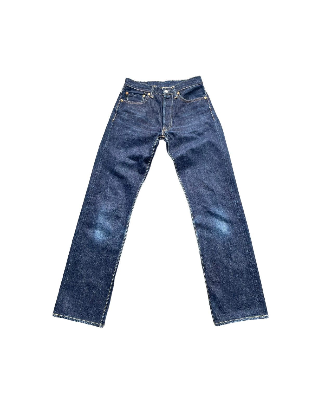 The Flat Head R.J.Blues Selvedge Denim Size US 27 - 2 Thumbnail