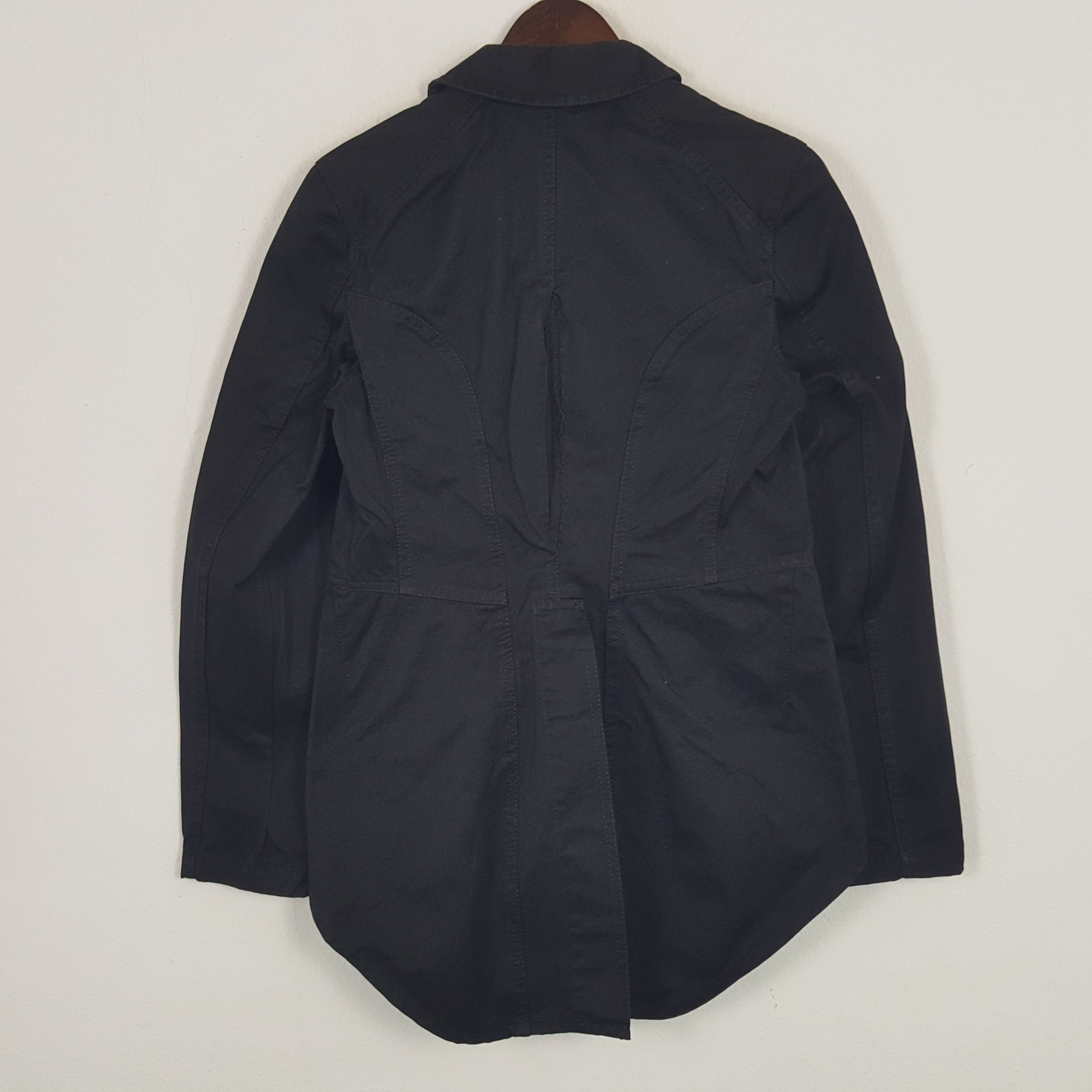 Comme des Garcons × Japanese Brand × Vintage Vintage Black Comme des Blazer Coat Jacket Size US XS / EU 42 / 0 - 2 Thumbnail