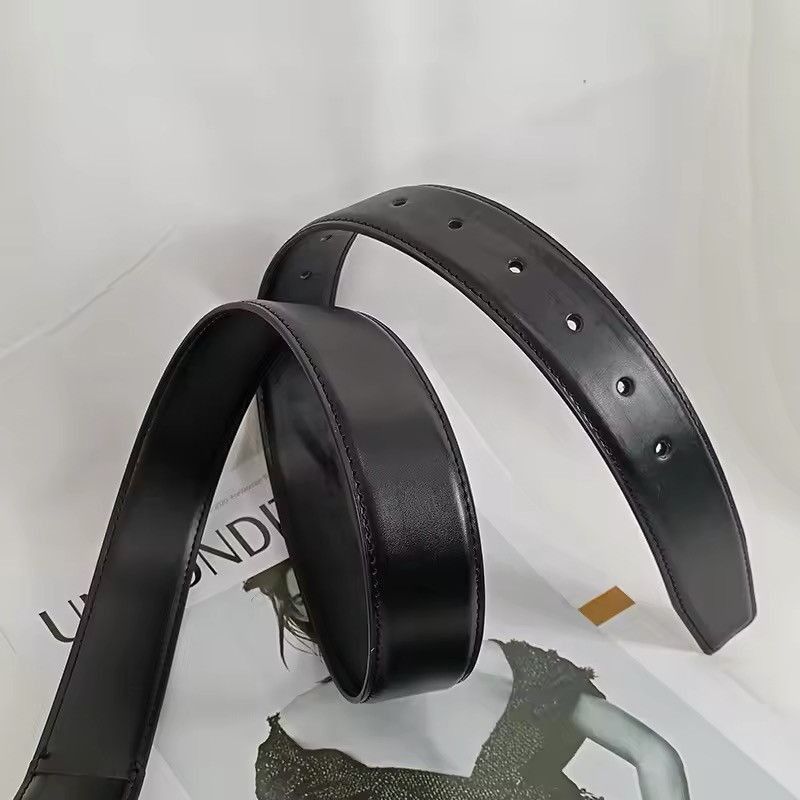 Other cowhide Real leather belt Size ONE SIZE - 3 Thumbnail