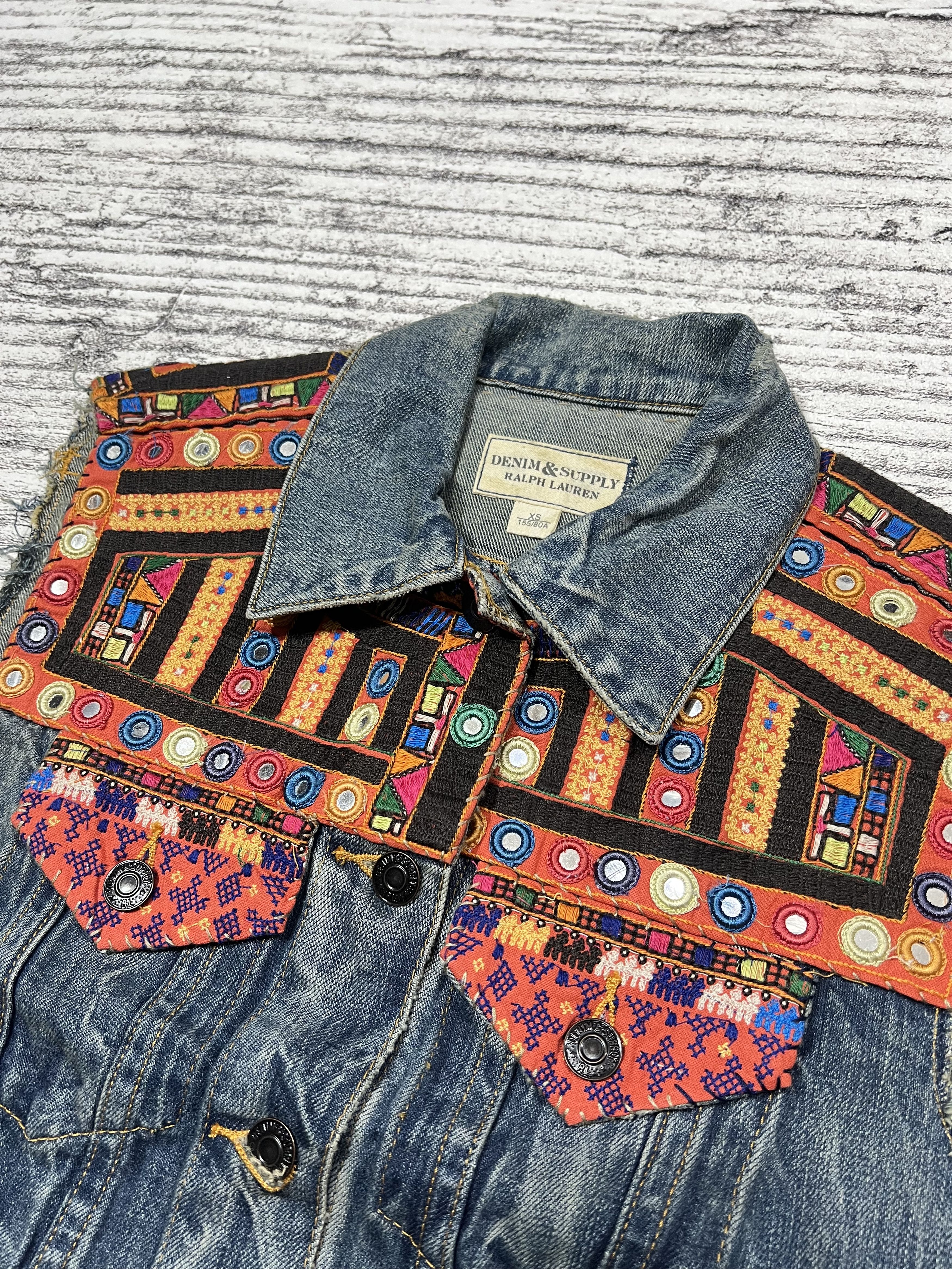 Denim & Supply Ralph Lauren 2000s Archival Ralph Lauren RRL Denim Vest y2k Lgb Ifsix Size US XS / EU 42 / 0 - 2 Thumbnail