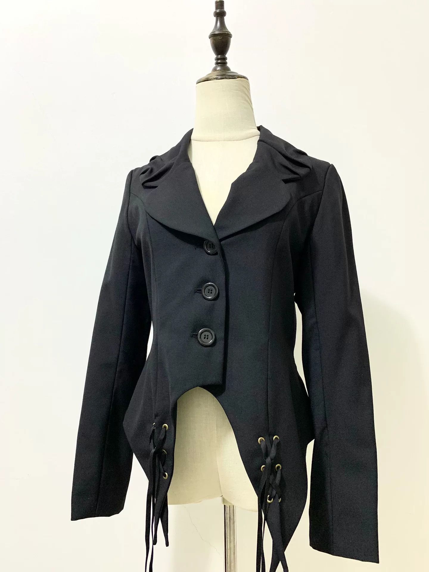 Vivienne Westwood black heart collar blazer jacket Size M / US 6-8 / IT 42-44 - 1 Thumbnail