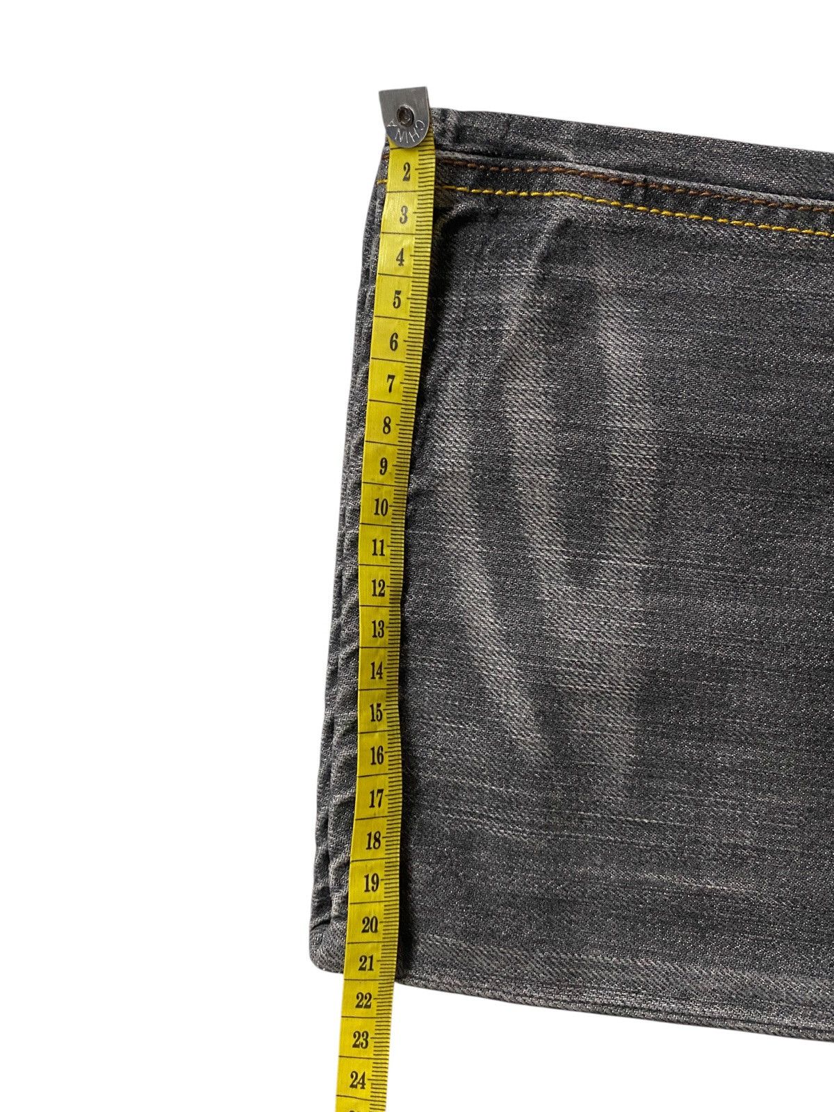 Le Grande Bleu (L.G.B.) 2000's Rush Hour Seawash Clawmark Flared Jeans Size US 30 / EU 46 - 13 Thumbnail