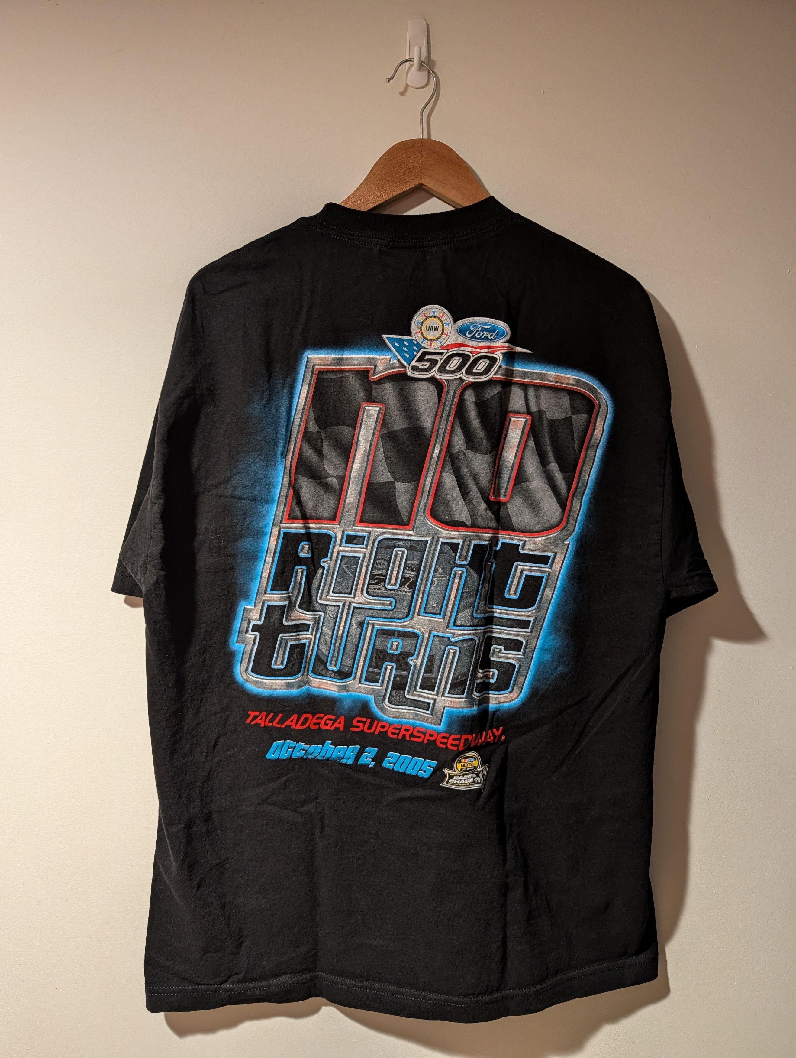 NASCAR Vintage 2005 Daytona Talladega Super Speedway Nascar T-Shirt Size US XL / EU 56 / 4 - 1 Thumbnail