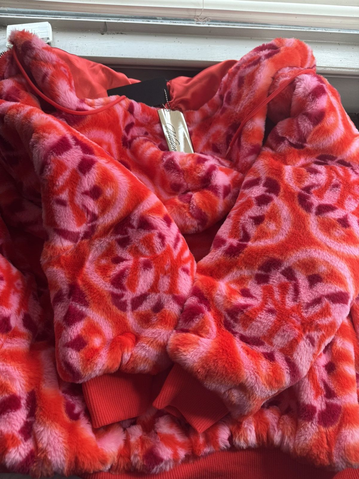 Other WATSON BRANDED RED PATTERN HOODED JACKET Size US XL / EU 56 / 4 - 6 Thumbnail