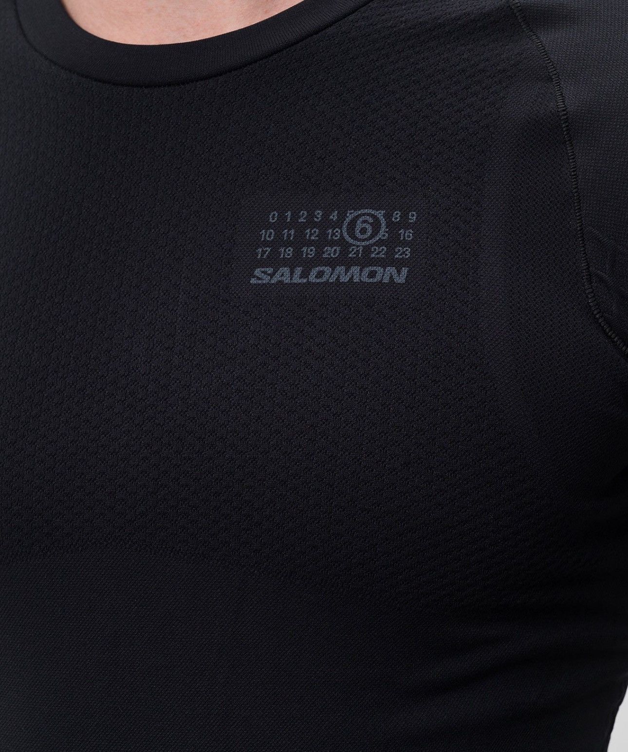 MM6 Last Size MM6 Maison Margiela x Salomon Black Logo Top Size US S / EU 44-46 / 1 - 4 Thumbnail