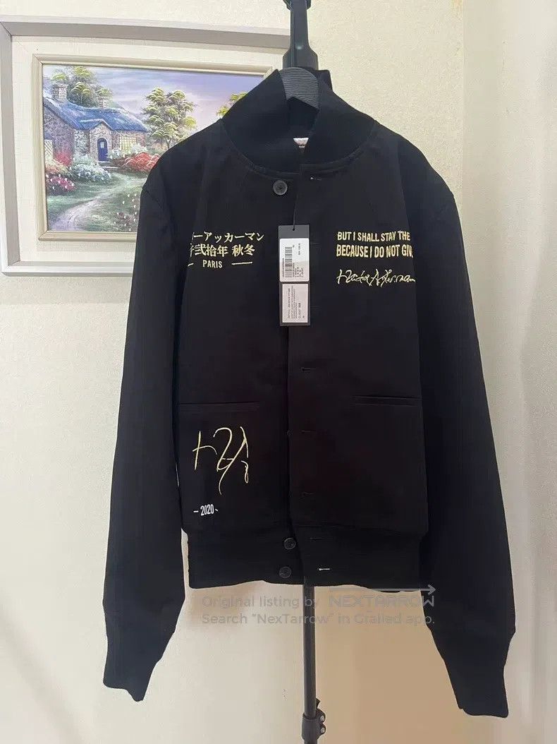 Haider Ackermann Haider Ackermann Embroidered Bomber Jacket Size US M / EU 48-50 / 2 - 2 Thumbnail