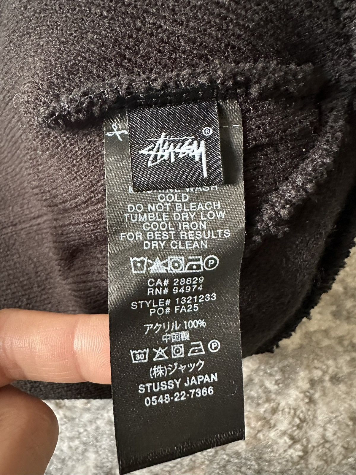 Stussy Stussy Skullcap International Athletic Black DS (SS25) Size ONE SIZE - 2 Thumbnail