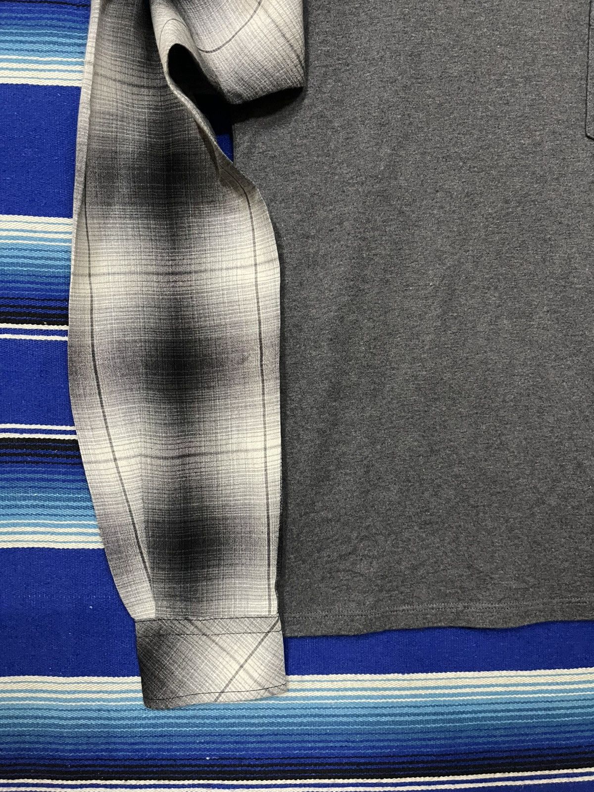 Japanese Brand × Maison MIHARA YASUHIRO OFFER 🔥MIHARA YASUHIRO Tshirt Long Sleeve Checkerd Size M / US 6-8 / IT 42-44 - 5 Thumbnail