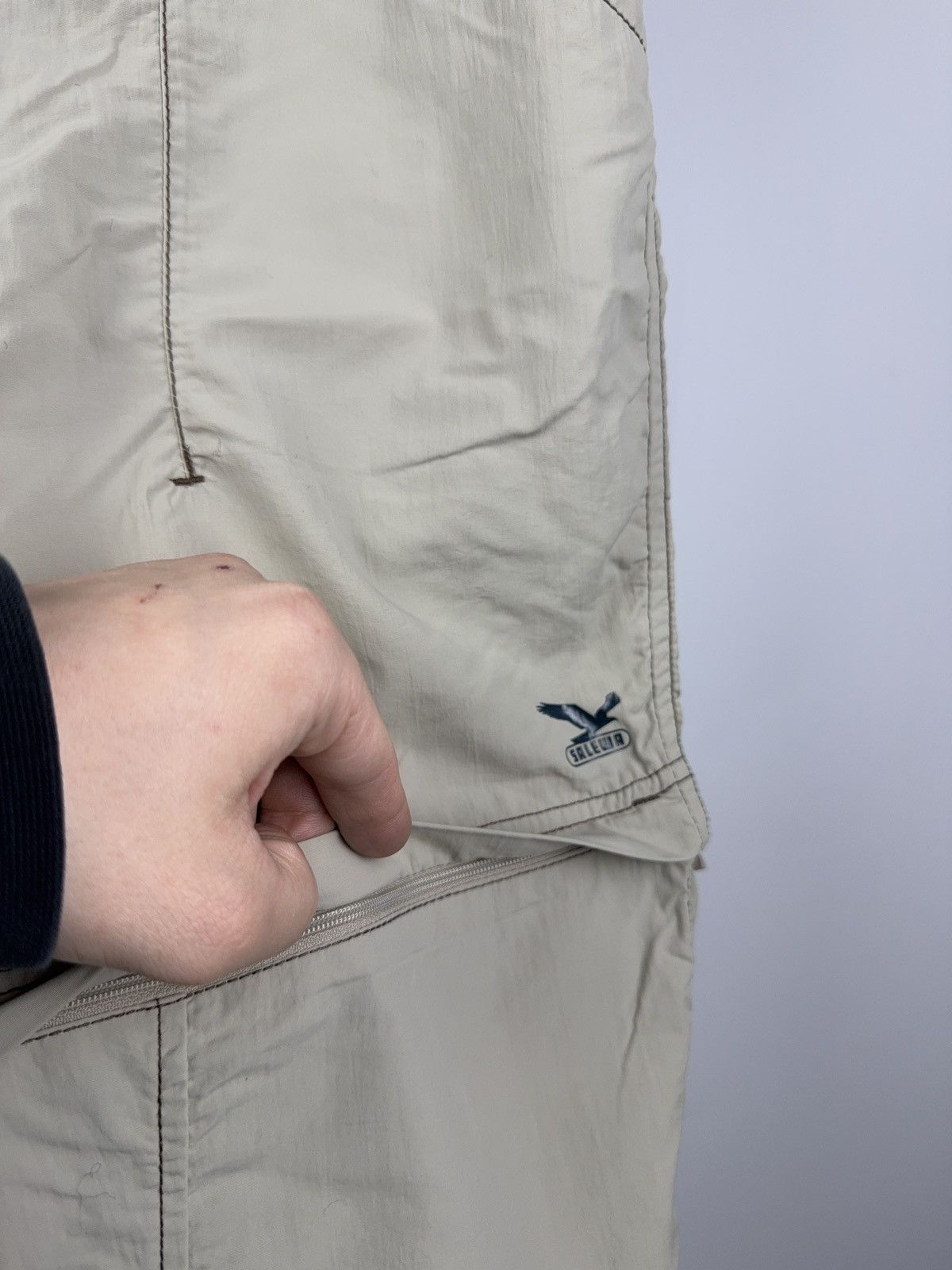 SALEWA × Vintage Vintage Salewa Transformers Outdoor Trekking Pants L size Size 30" / US 8 / IT 44 - 2 Thumbnail
