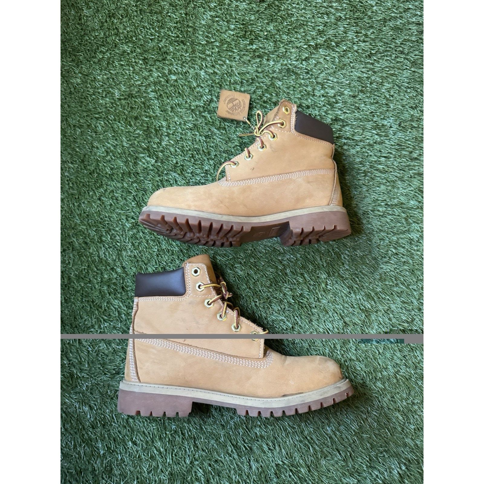 Timberland Timberland Premium 6 IN Waterproof Boot Wheat Nubuck Size US 6 / EU 39 - 4 Thumbnail