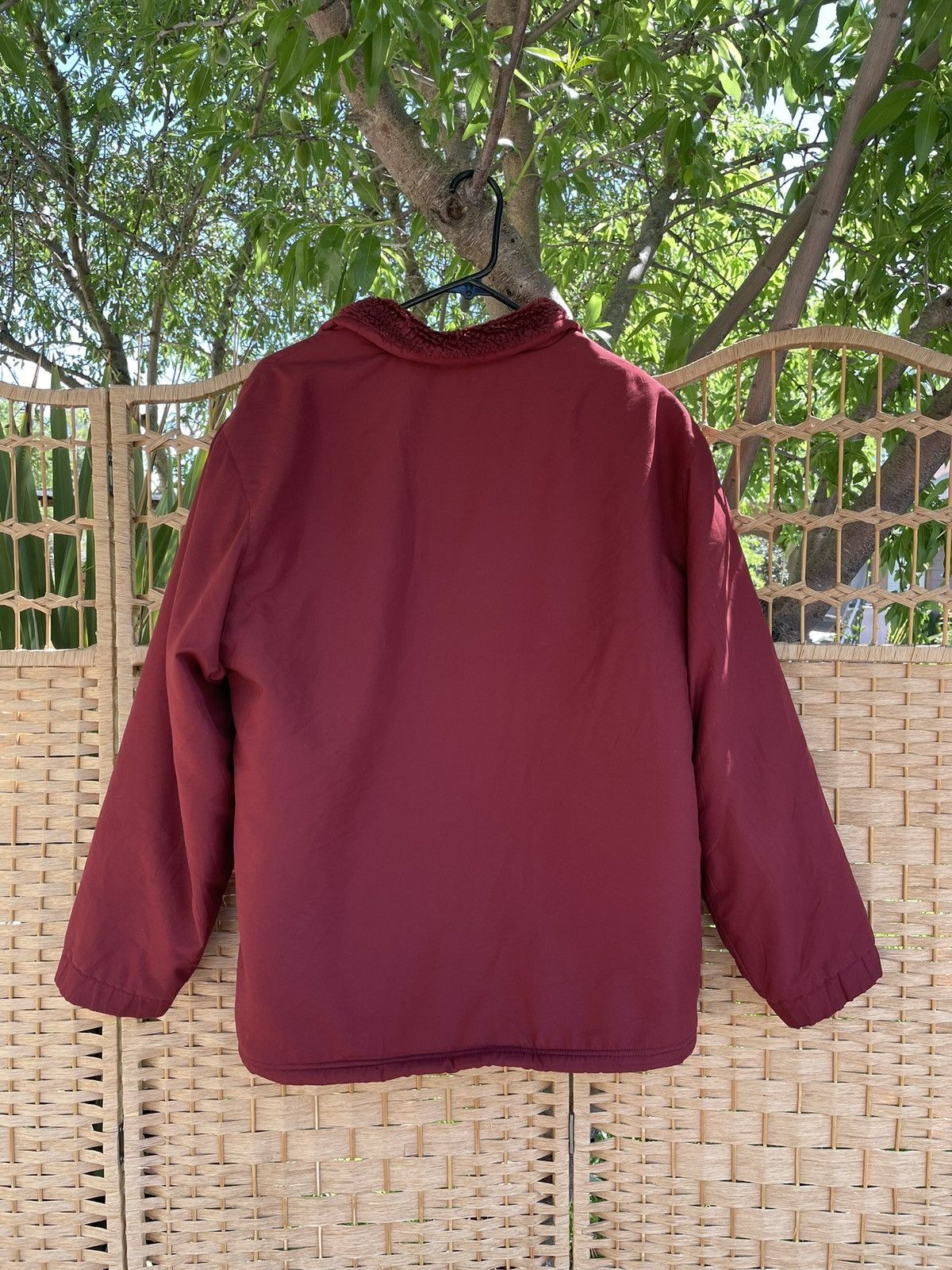 Japanese Brand × Vintage Vintage Louis Valentino Red Jacket – Fleece Lined Size US M / EU 48-50 / 2 - 10 Thumbnail