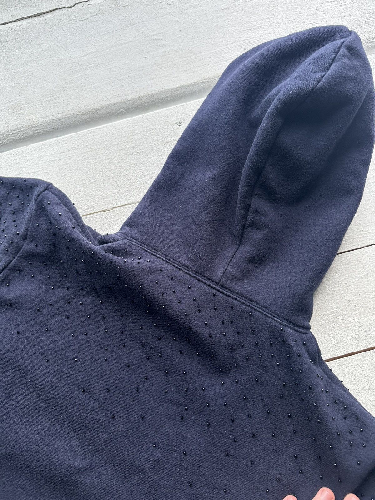 Sandro 🚨Sandro Luxury BIG LOGO VINTAGE BLUE HOODIE Size M / US 6-8 / IT 42-44 - 14 Thumbnail