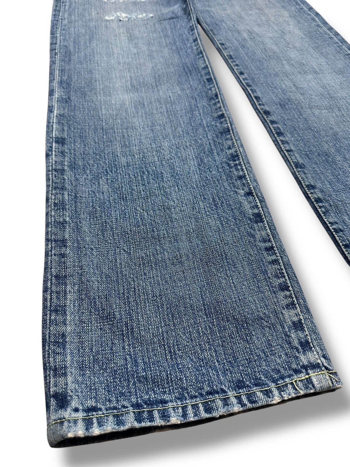 Japanese Brand Vintage K-Collection Japanese Selvedge Jeans With Bluewash Size US 34 / EU 50 - 16 Thumbnail