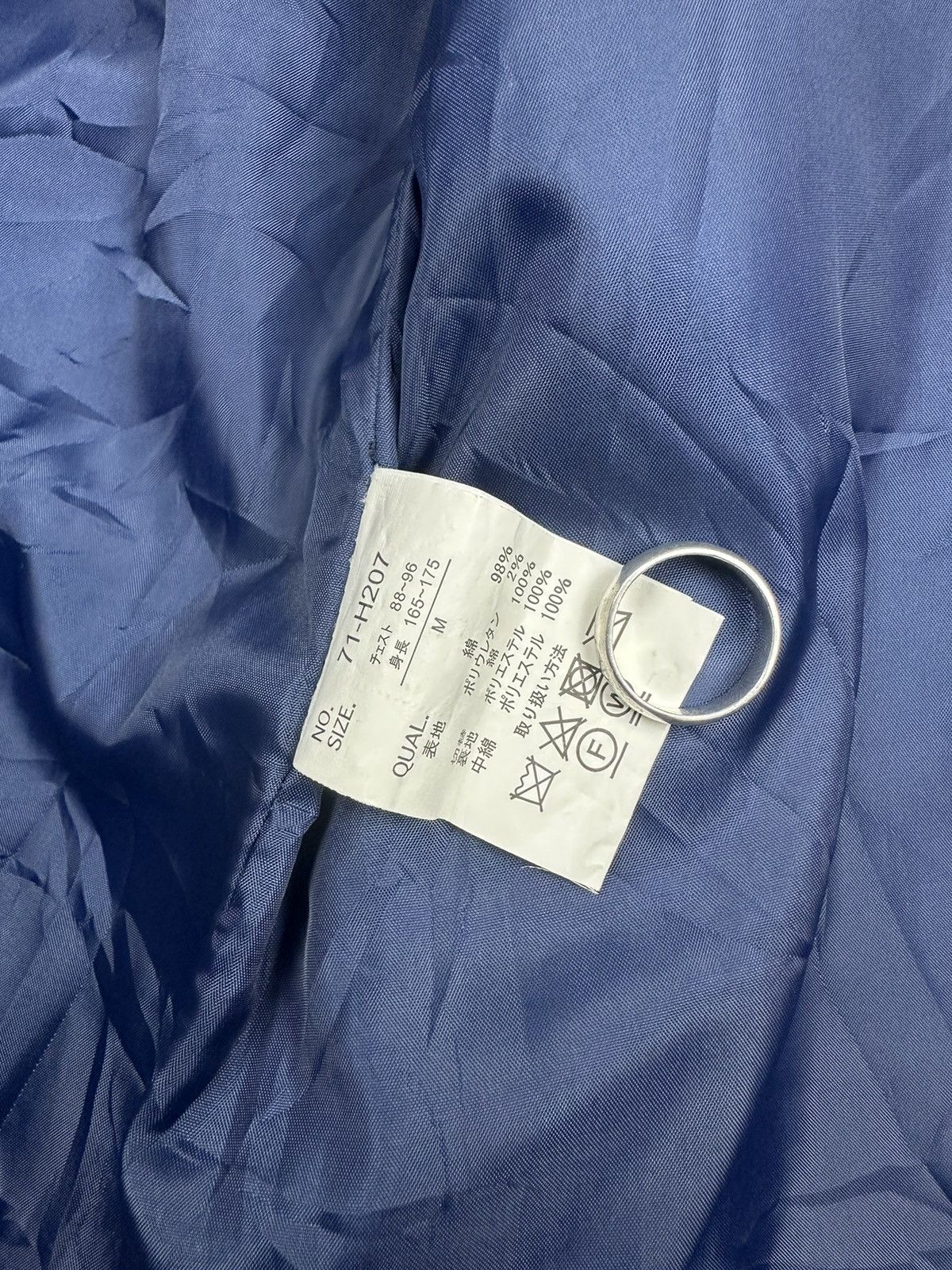 14th Addiction × If Six Was Nine Full Glow Blue Washed Puffer Jacket Size US M / EU 48-50 / 2 - 11 Thumbnail