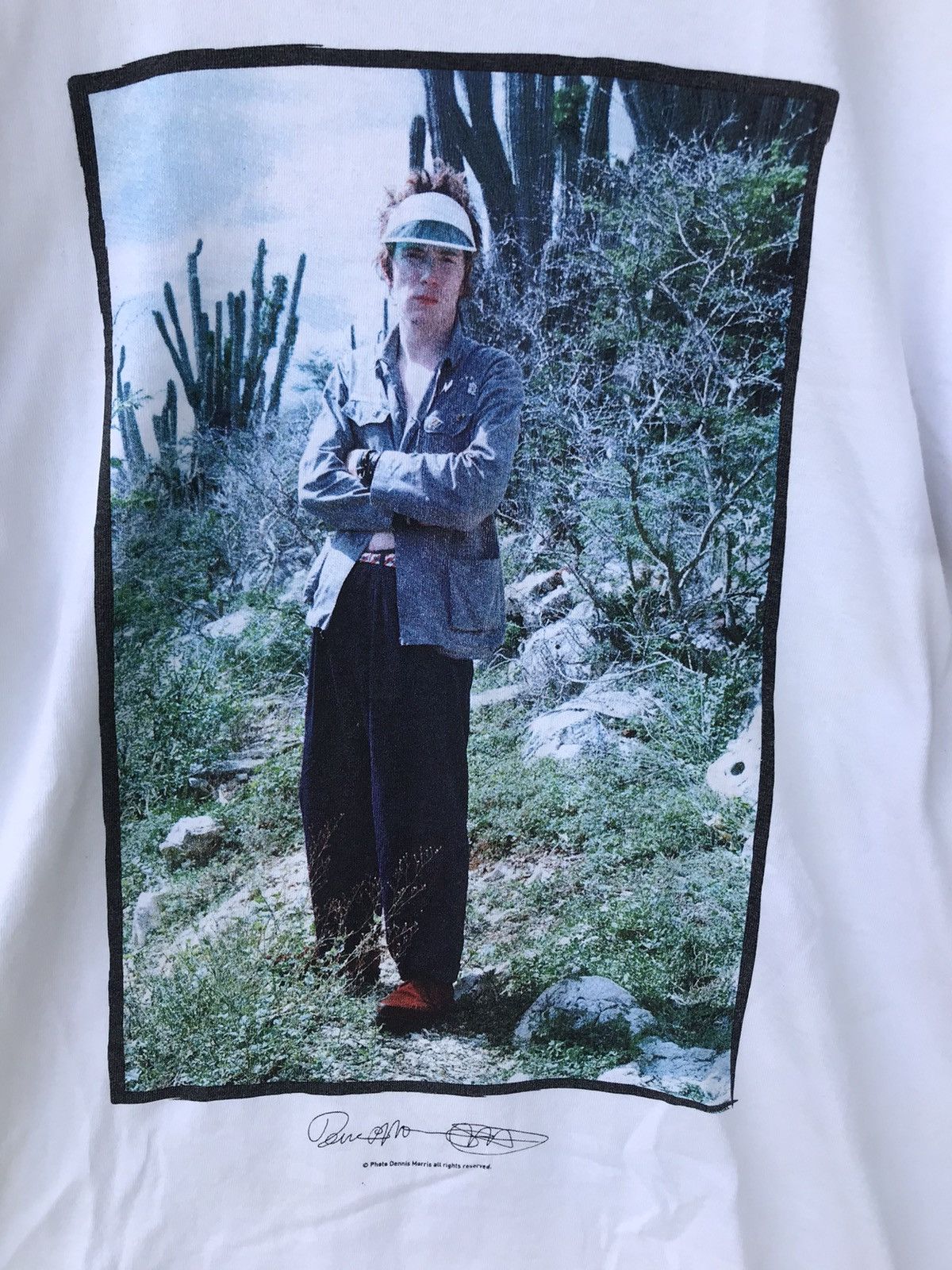 Band Tees × Japanese Brand × RAGEBLUE Johnny Rotten Sex Pistols Denny Morris Tee Size US M / EU 48-50 / 2 - 3 Thumbnail