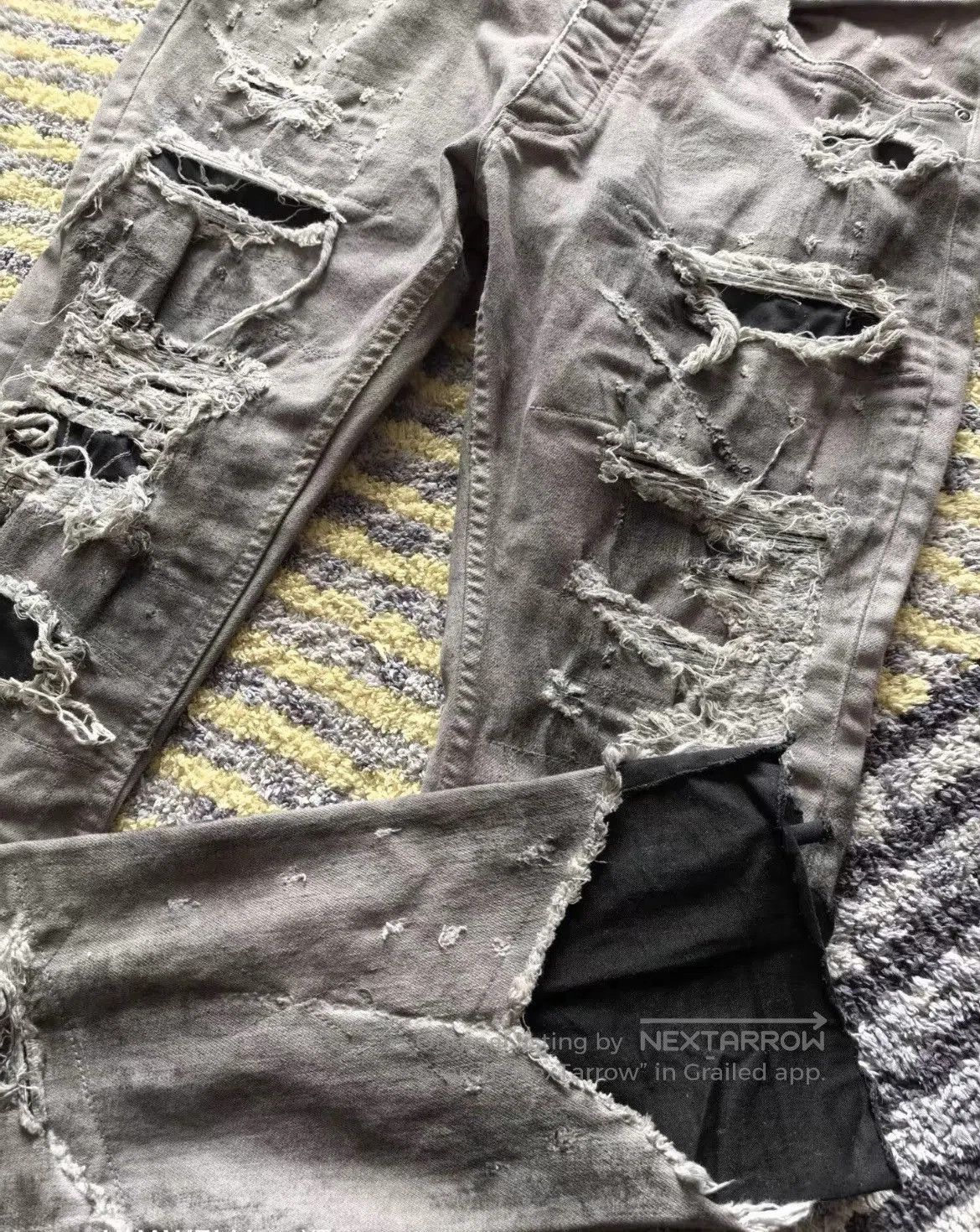 Fagassent Toshiki Aoki Toshiki Aoki Heavy Distressed Denim. Size US 34 / EU 50 - 7 Thumbnail