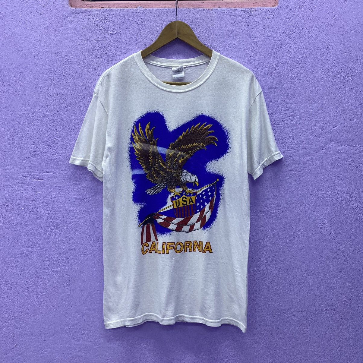 Vintage Vintage Y2k USA California Photo Tee Size US M / EU 48-50 / 2 - 1 Thumbnail