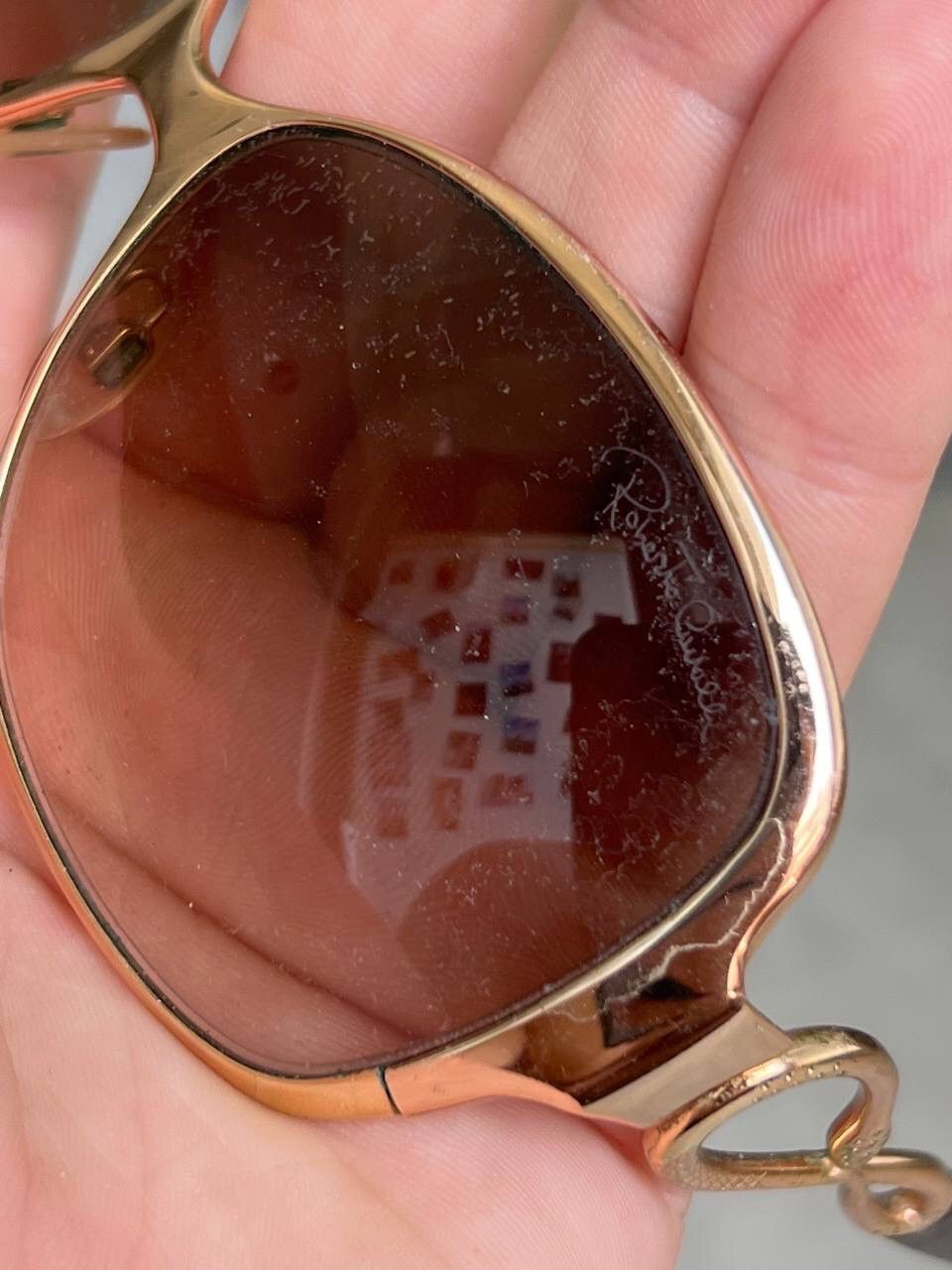 Roberto Cavalli Roberto Cavalli Snake Metal Frame Sunglasses Size ONE SIZE - 7 Thumbnail