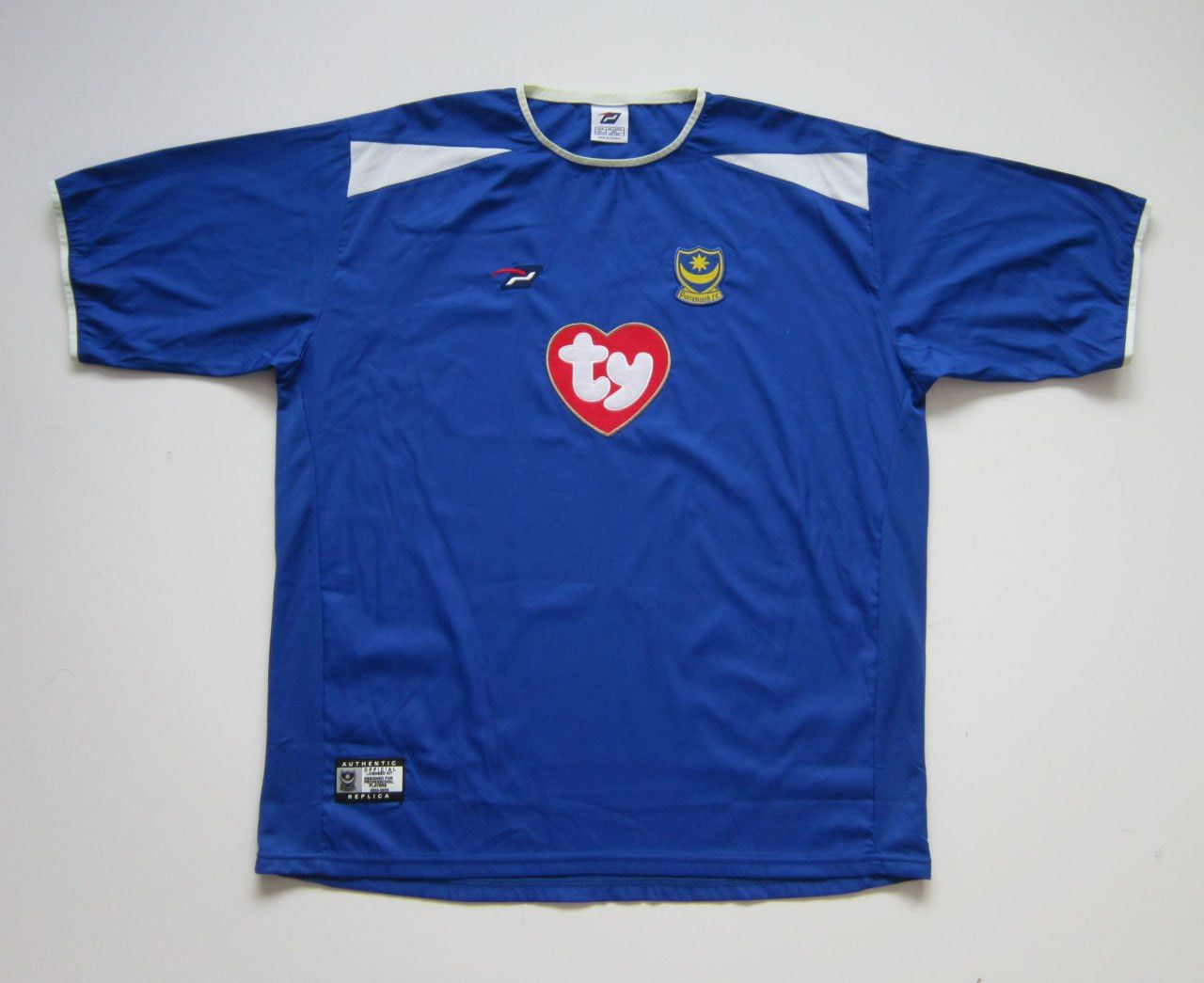 Vintage Portsmouth 2003-2005 Home Soccer Jersey Pompey Size US XXL / EU 58 / 5 - 1 Thumbnail