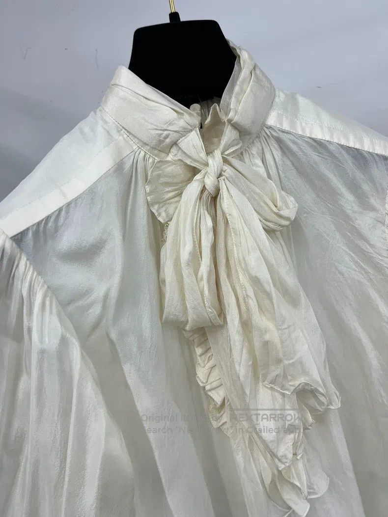 Louis Vuitton Louis Vuitton Lace Mulberry Silk Shirt Size XS / US 0-2 / IT 36-38 - 3 Thumbnail