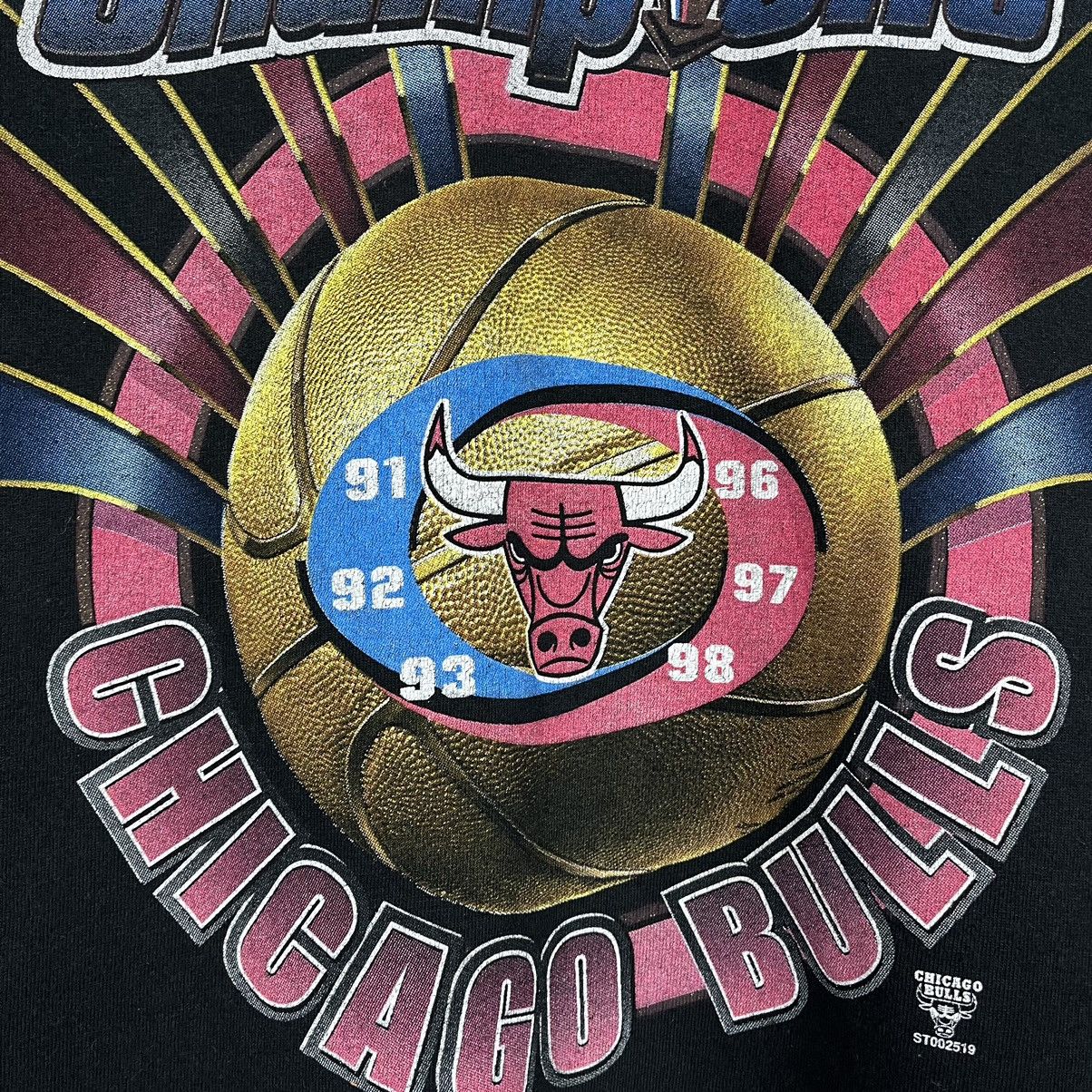 NBA Vintage Chicago Bulls starter rare NBA champions tee 1998 Size US L / EU 52-54 / 3 - 5 Thumbnail