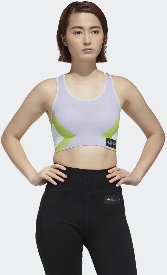 Adidas adidas Primeknit Fine Bra Purple GD9405 SIZE XS Size XS / US 0-2 / IT 36-38 - 1 Thumbnail