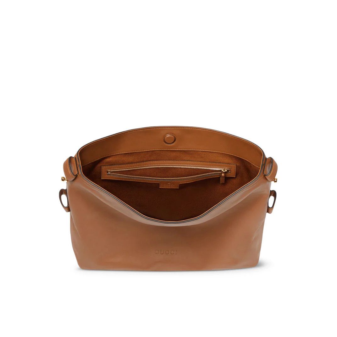 Gucci GUCCI Beatrix Medium Brown Leather Tote Bag New & Authentic Size ONE SIZE - 4 Thumbnail