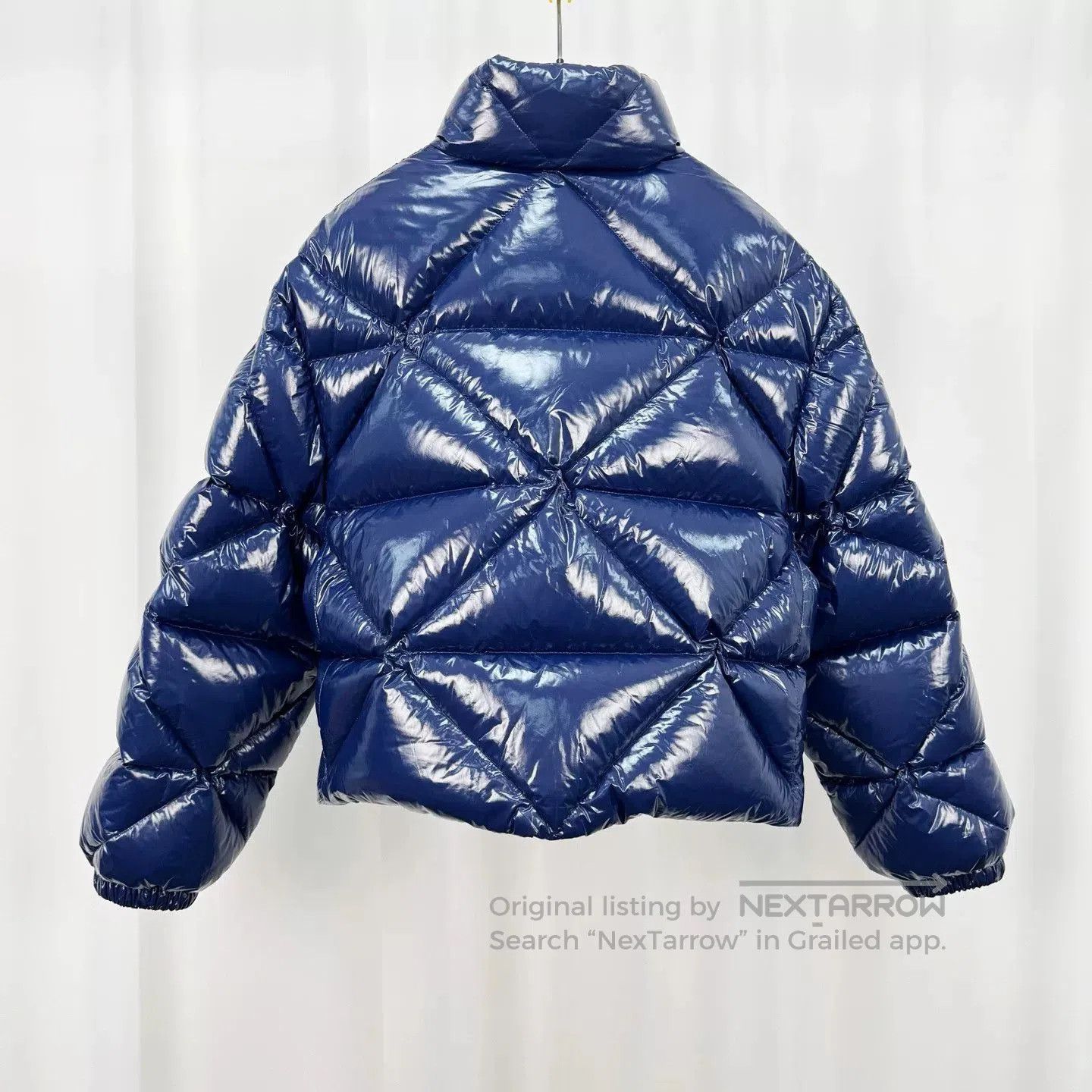 Prada Prada Shiny Quilted Logo Print Down Jacket. Size XS / US 0-2 / IT 36-38 - 2 Thumbnail