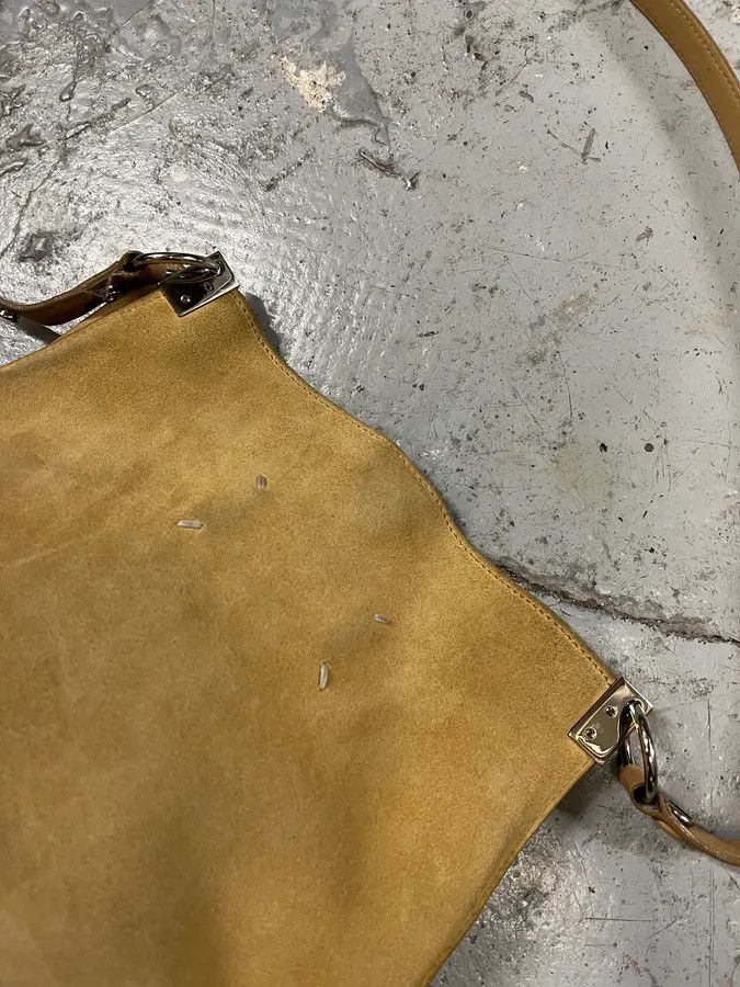 Maison Margiela Maison Margiela Beige Suede Leather Handle Bag Size ONE SIZE - 7 Thumbnail