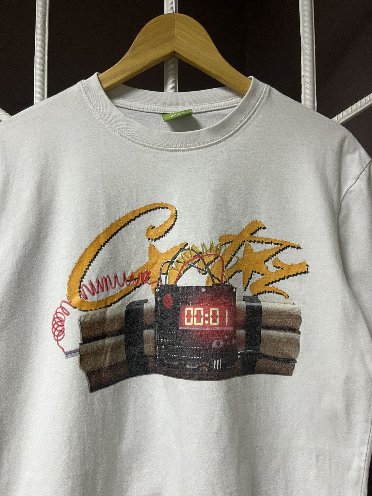 Corteiz Corteiz Time Up Bitch Boxy Fit Tee Size US M / EU 48-50 / 2 - 2 Thumbnail