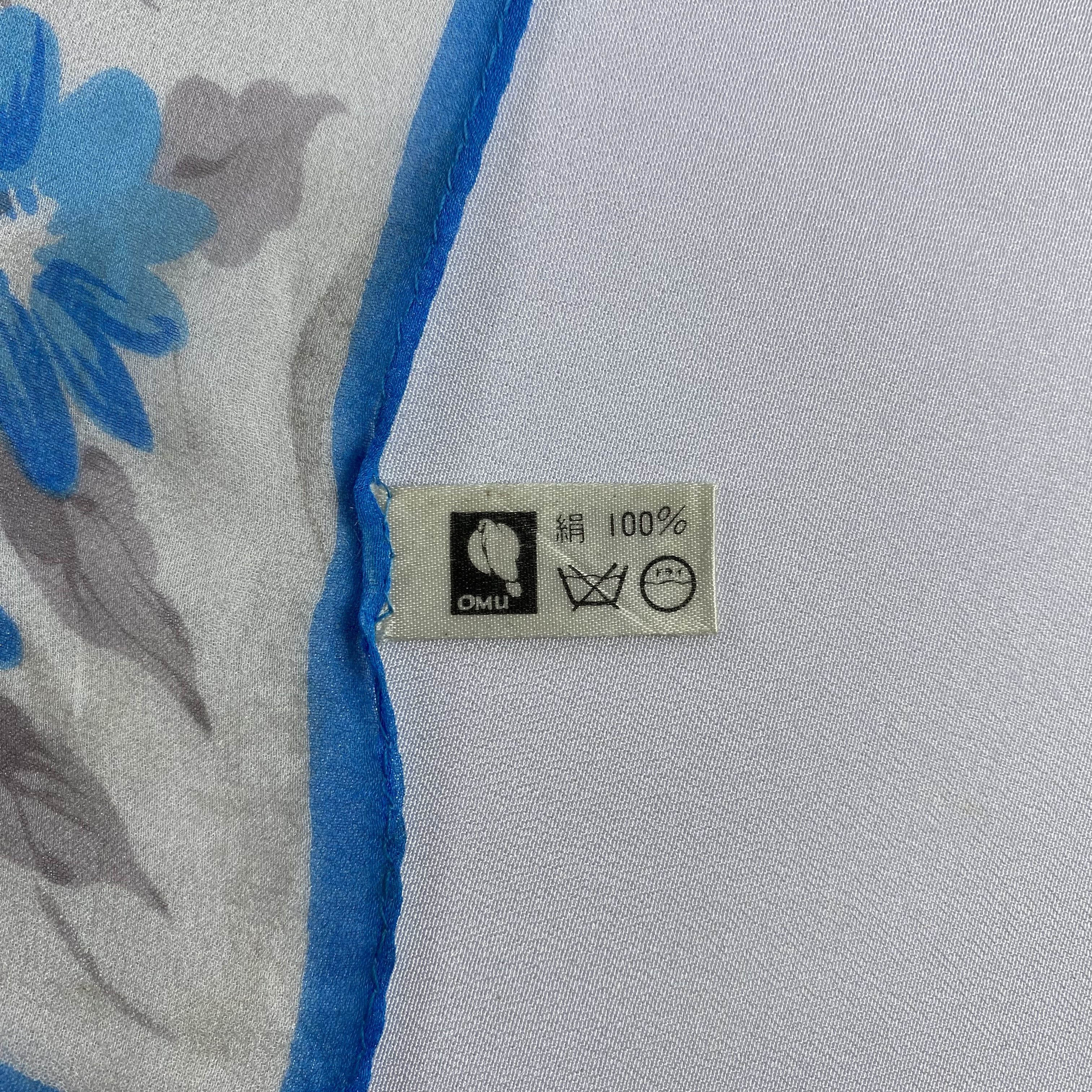 Japanese Brand × Vintage Vintage Japanese Brand Floral Silk Scarf SS099 Size ONE SIZE - 6 Thumbnail