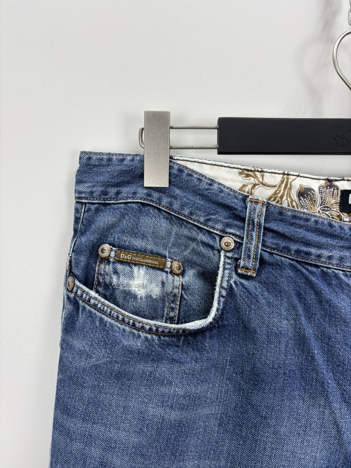 Dolce & Gabbana Mens jeans Dolce Gabbana Size 38/52 Color Blue Size US 38 / EU 54 - 4 Thumbnail