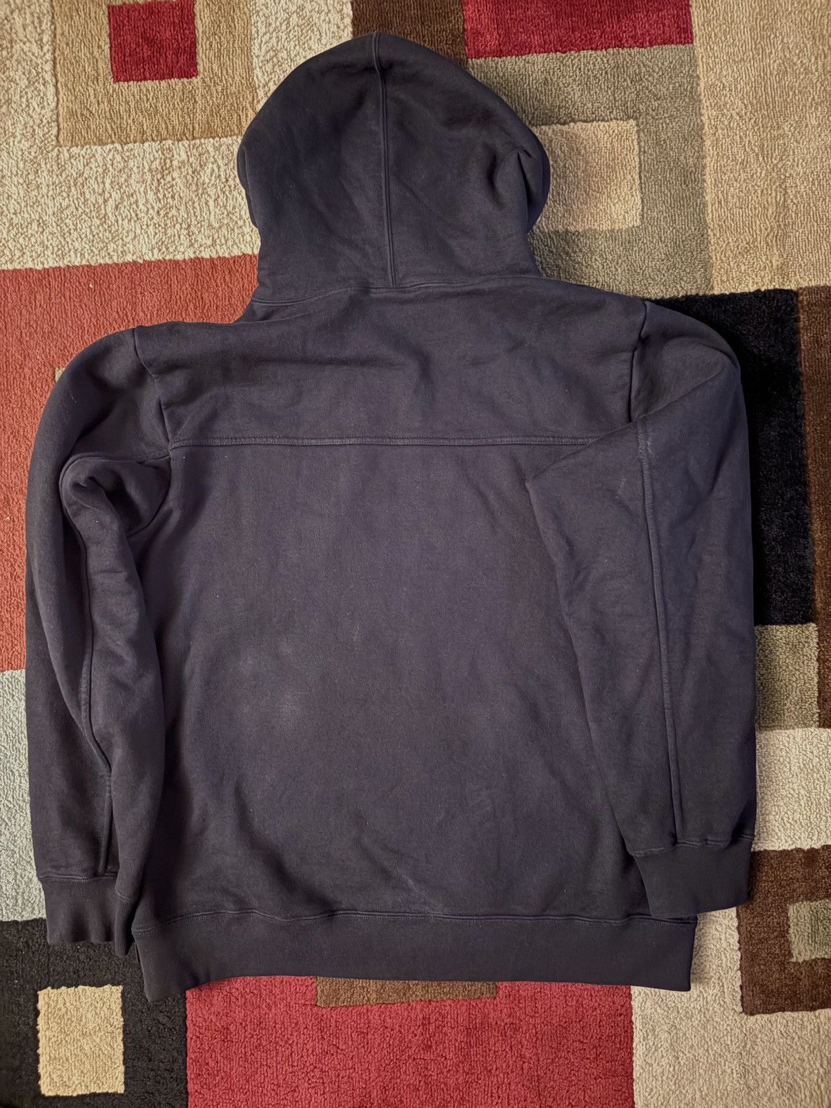 Supreme Supreme Text Stripe Zip Up Hooded Sweatshirt | Large | FW19 Size US L / EU 52-54 / 3 - 4 Thumbnail