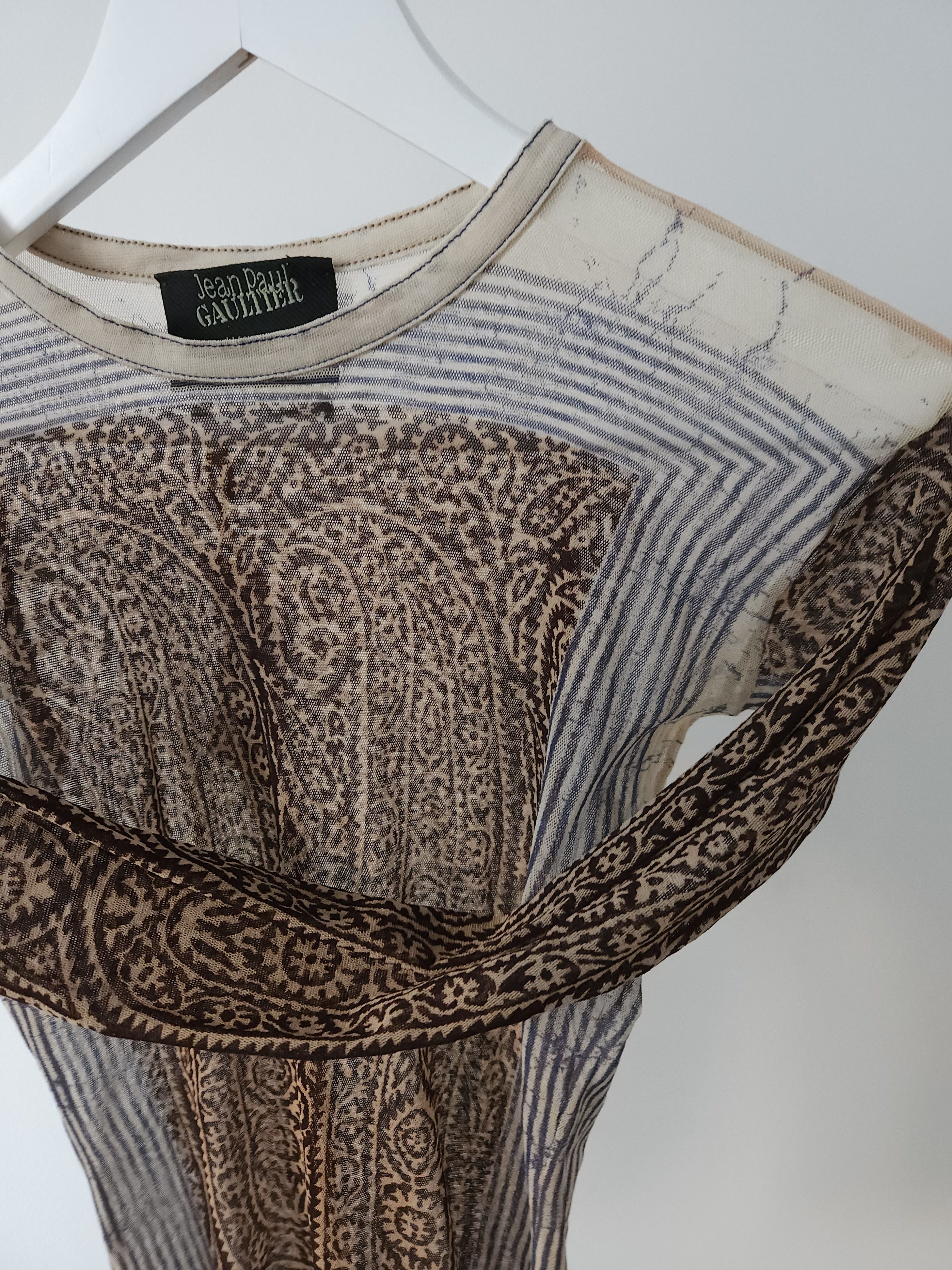 Jean Paul Gaultier RARE archive Jean Paul Gaultier mesh top Size M / US 6-8 / IT 42-44 - 4 Thumbnail