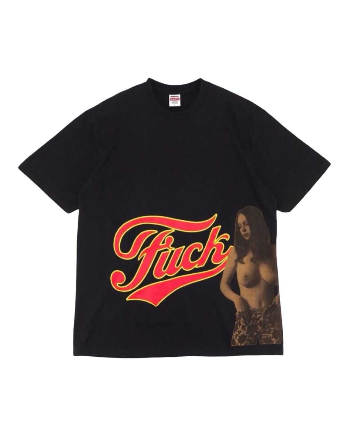 Hysteric Glamour × Supreme Fuck Topless T-Shirt Size US L / EU 52-54 / 3 - 1 Thumbnail