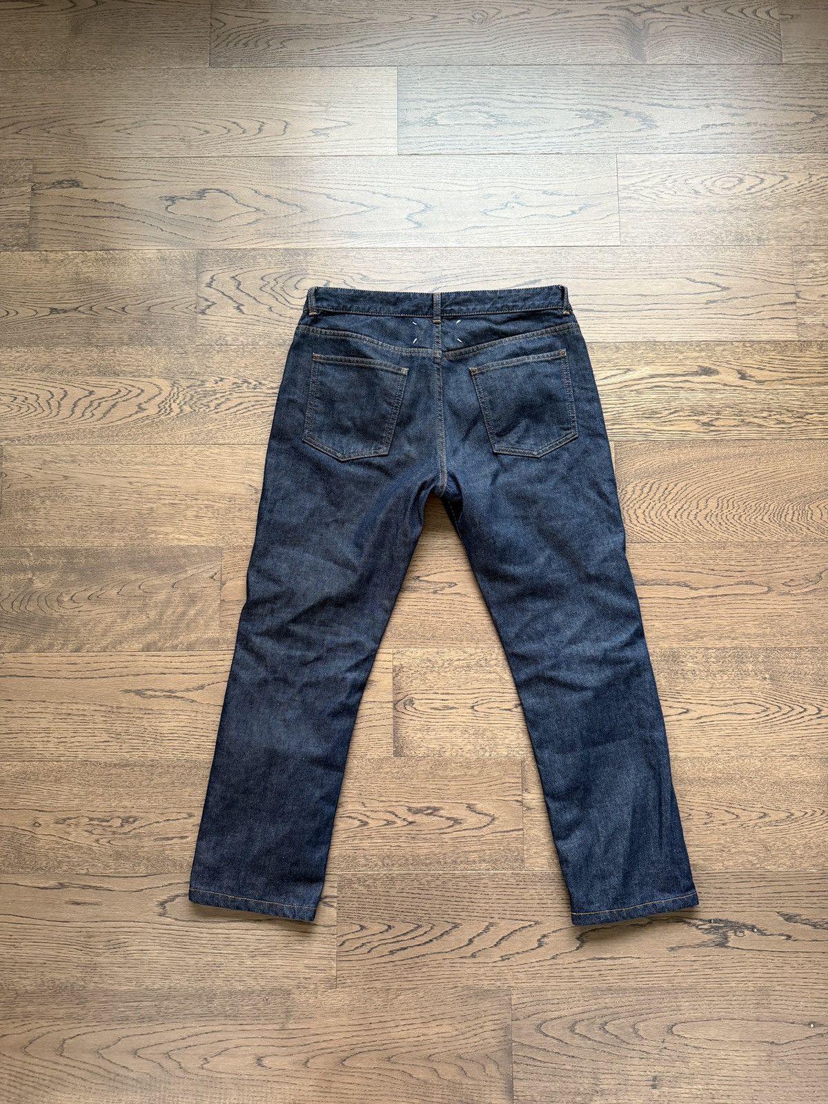 Maison Margiela Early Martin Margiela Line 14 Mens Blue Slim Denim Jeans Size US 31 - 7 Thumbnail