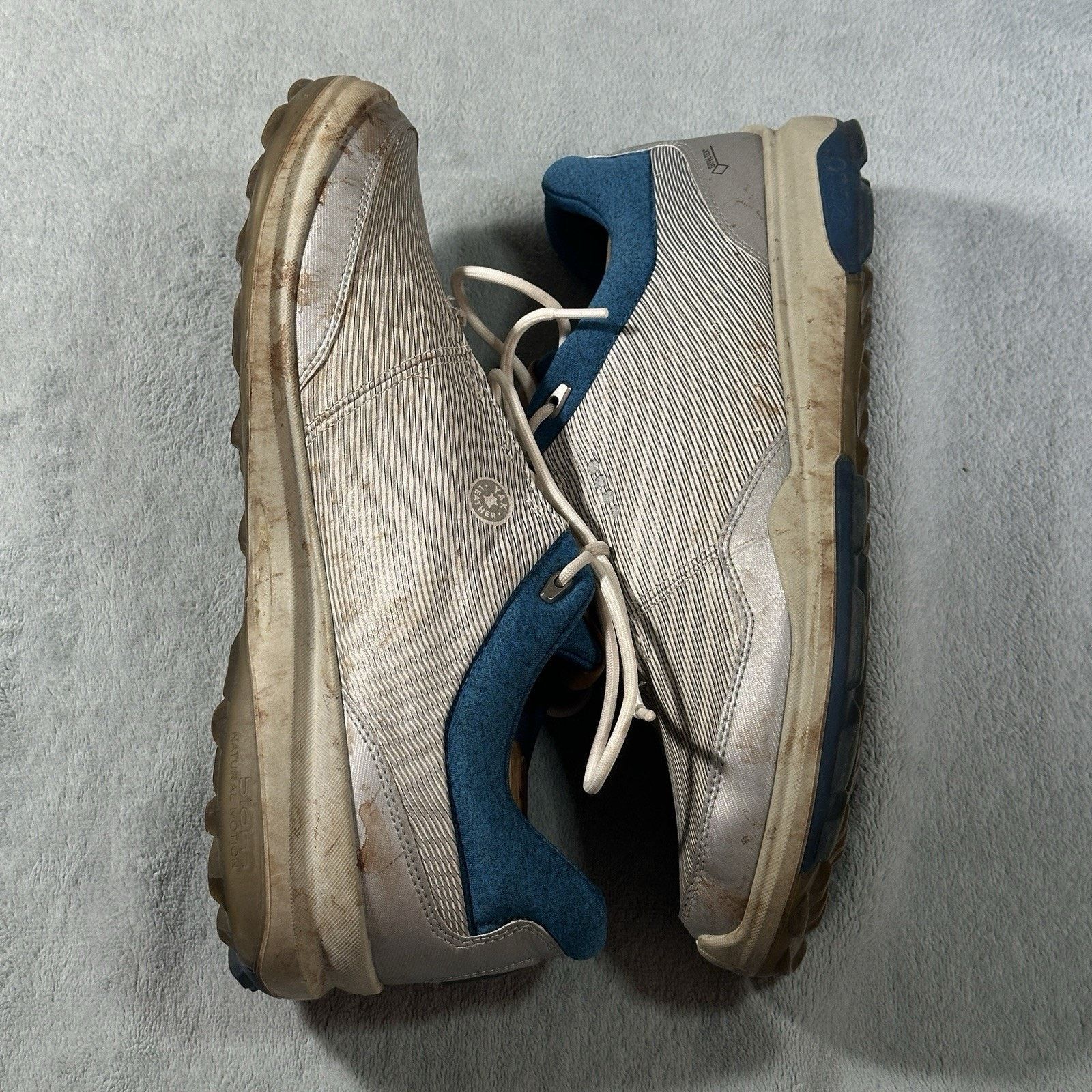 Ecco ECCO Biom Hybrid 3 Golf Shoes Mens 10 Preppy GoreTex Leather Size US 10 / EU 43 - 2 Thumbnail