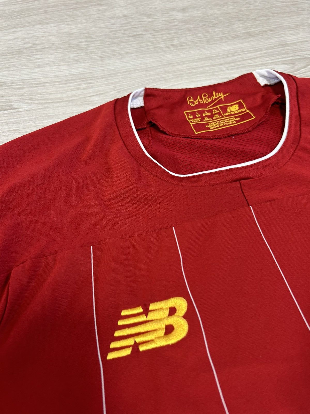 New Balance New Balance Jersey Soccer FC Liverpool Home Shirt 2014 Size US L / EU 52-54 / 3 - 4 Thumbnail